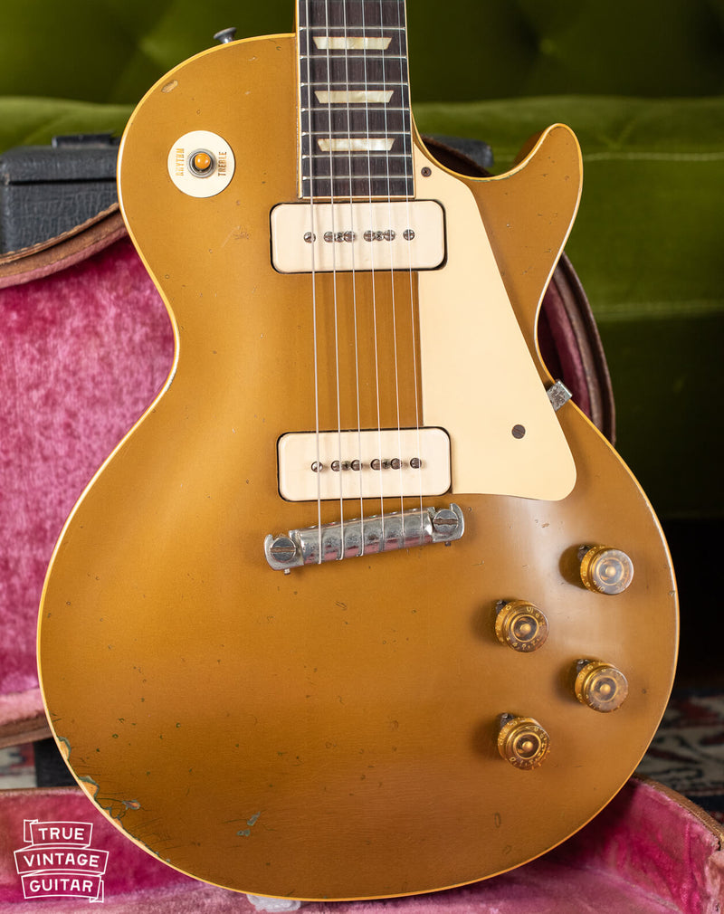 Gibson guitar collector for Gibson Les Paul 1954 goldtop guitars
