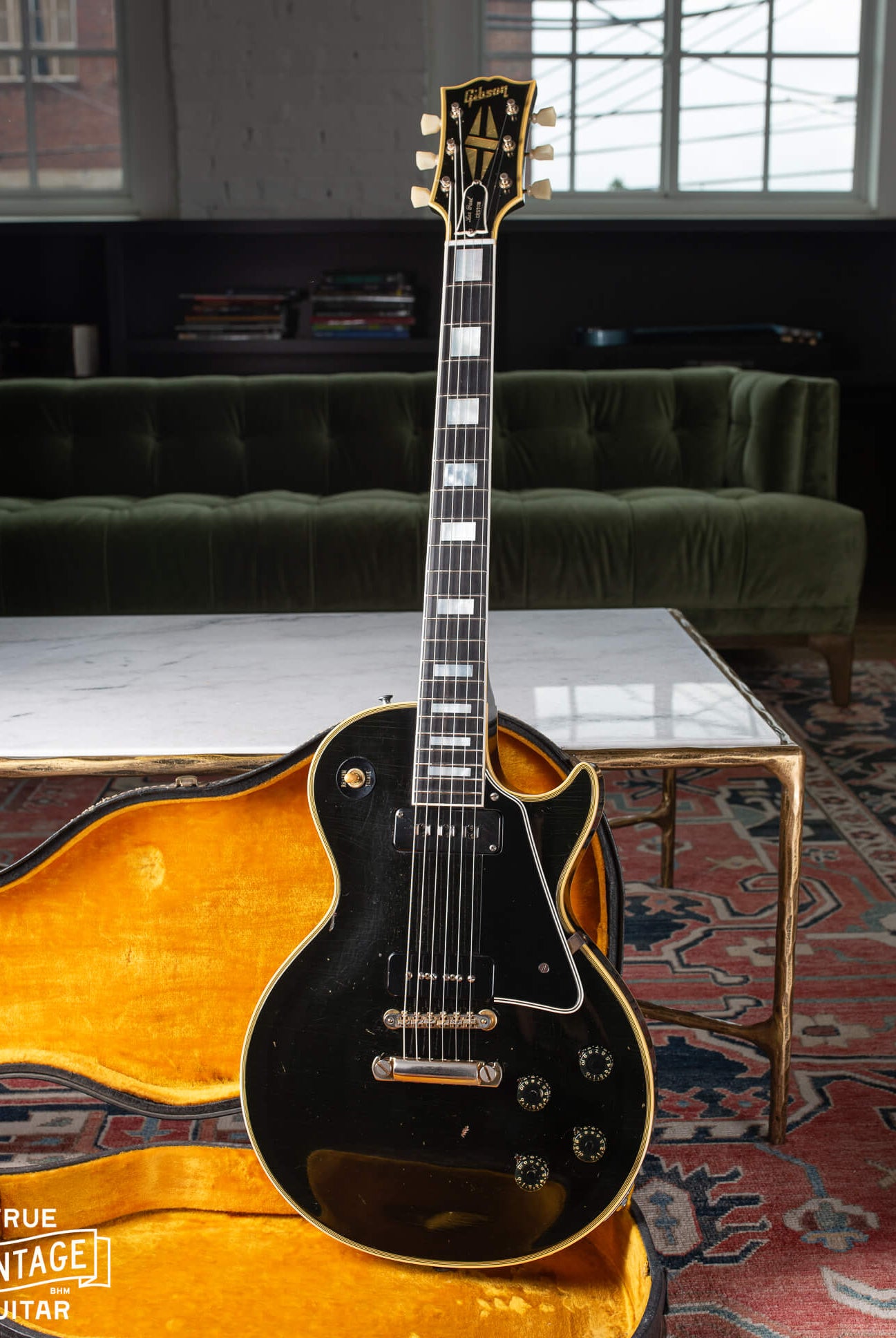 Gibson Les Paul Custom 1953-1957 with black finish and gold hardware