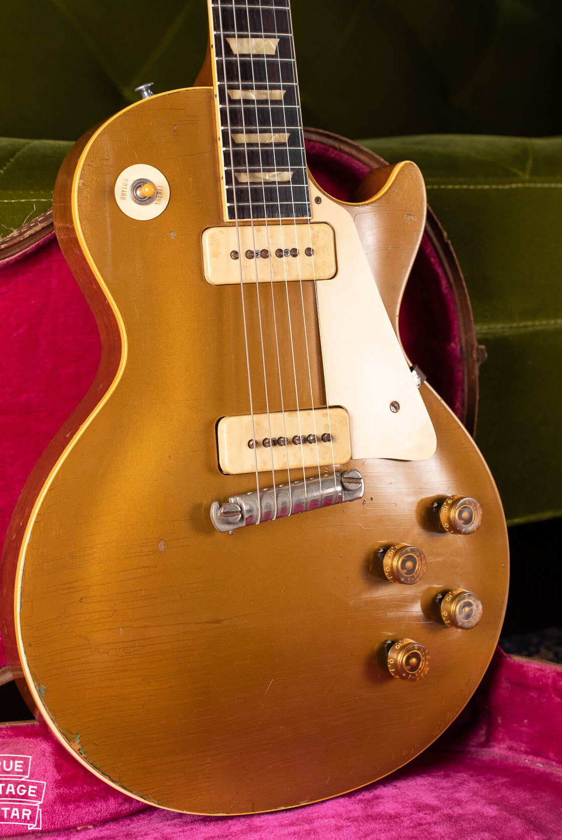Gibson Les Paul Gold goldtop 1954 how to date a value