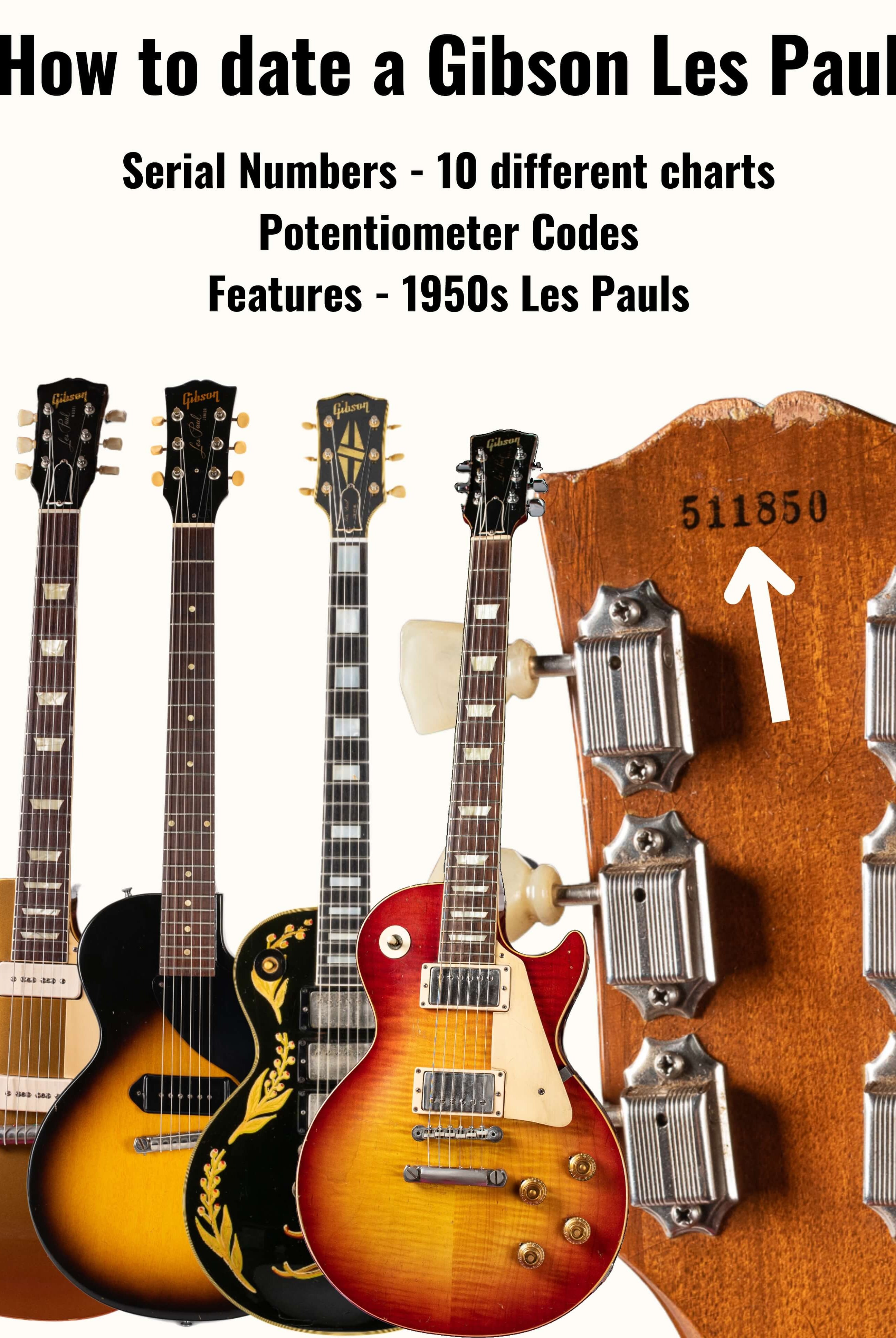 How to date Gibson Les Paul guitars
