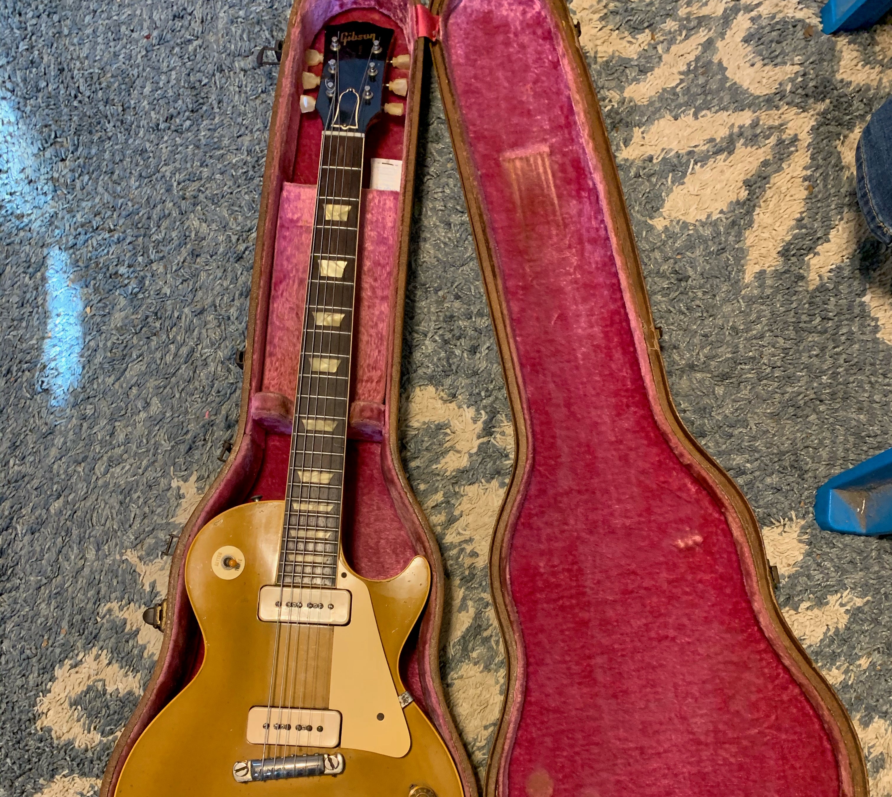 Vintage 1950s 1954 Gibson Les Paul goldtop appraisal