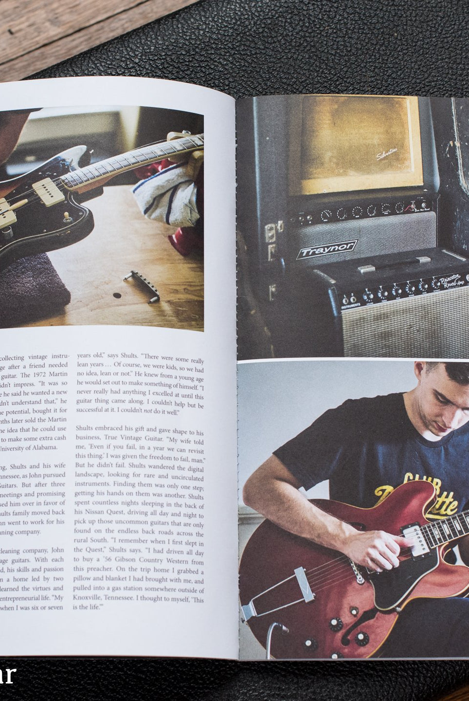True Vintage Guitar in Iron & Air's Issue #034