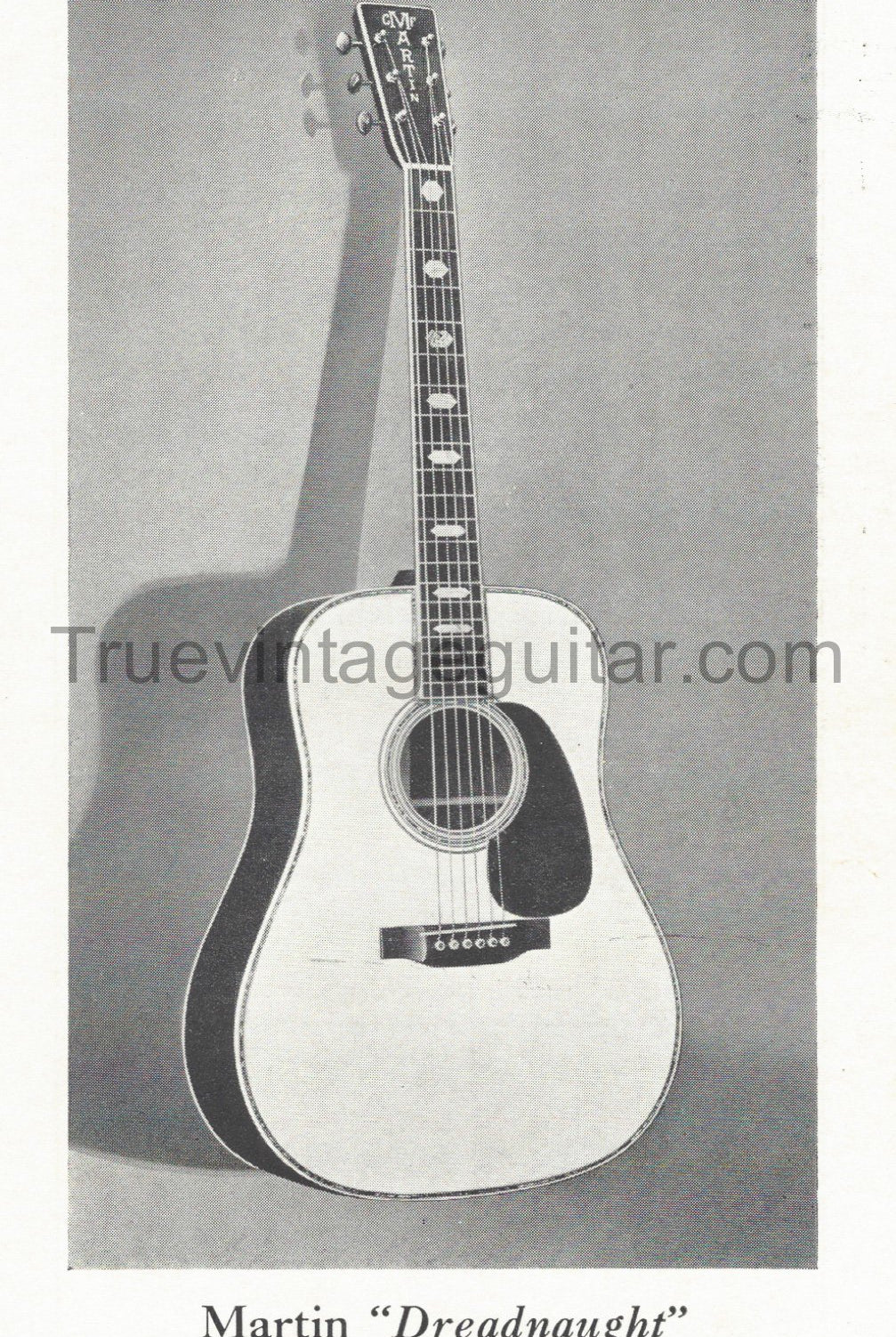 Rare paperwork: The Martin D-45 Card - 1941