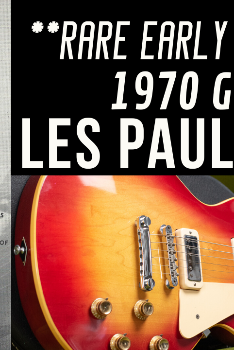 Vintage Gibson Les Paul: 1970 Gibson Les Paul Deluxe!