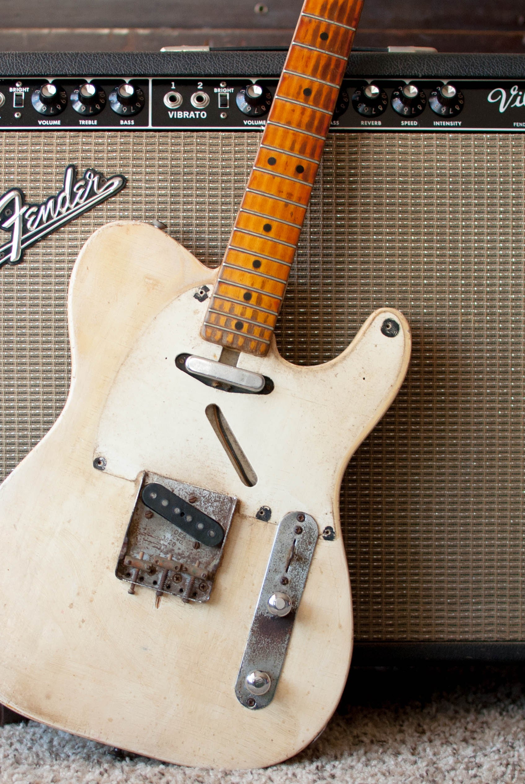 1952 Fender Telecaster barn find guitar