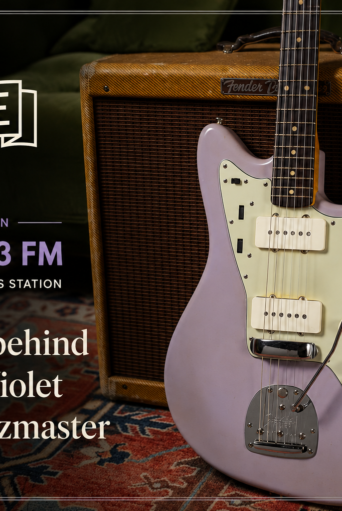 WBHM Features True Vintage Guitar’s 1960 Violet Fender Jazzmaster Discovery