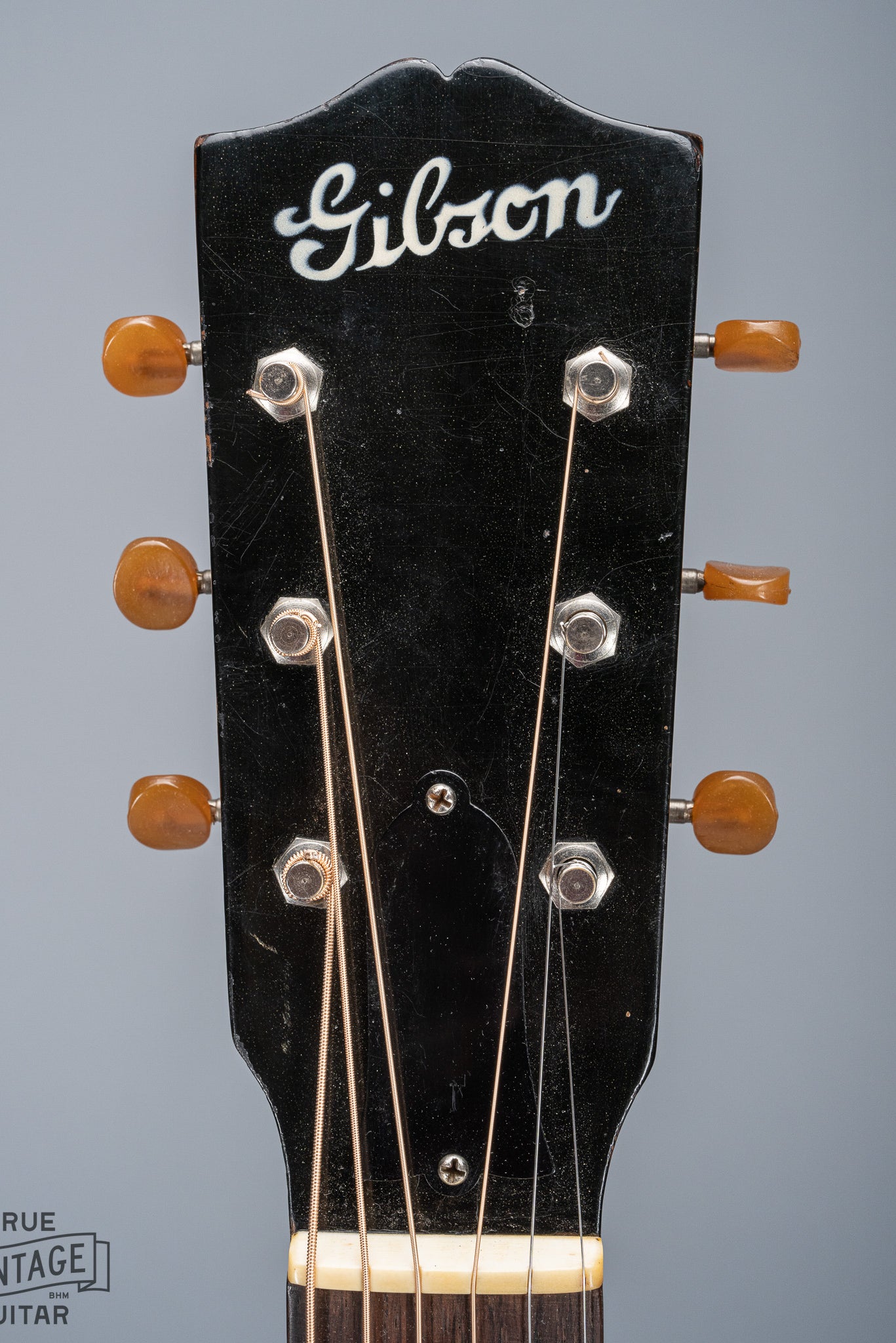 1939 Gibson J35 Sunburst Script Gibson Logo