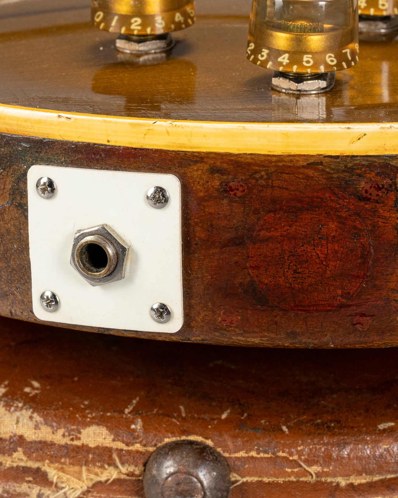 1952 Gibson Les Paul Goldtop output jack repair