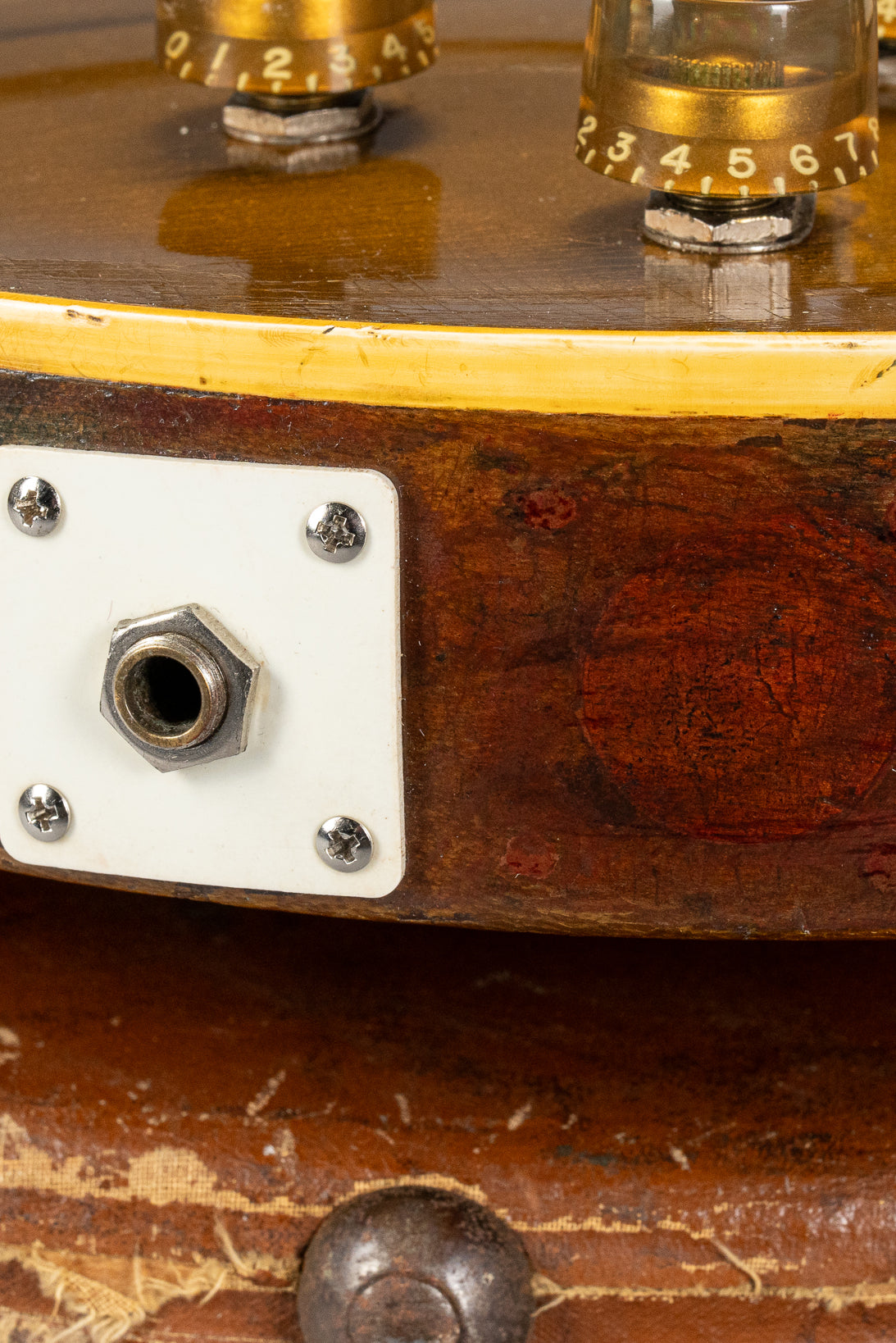 1952 Gibson Les Paul Goldtop output jack repair
