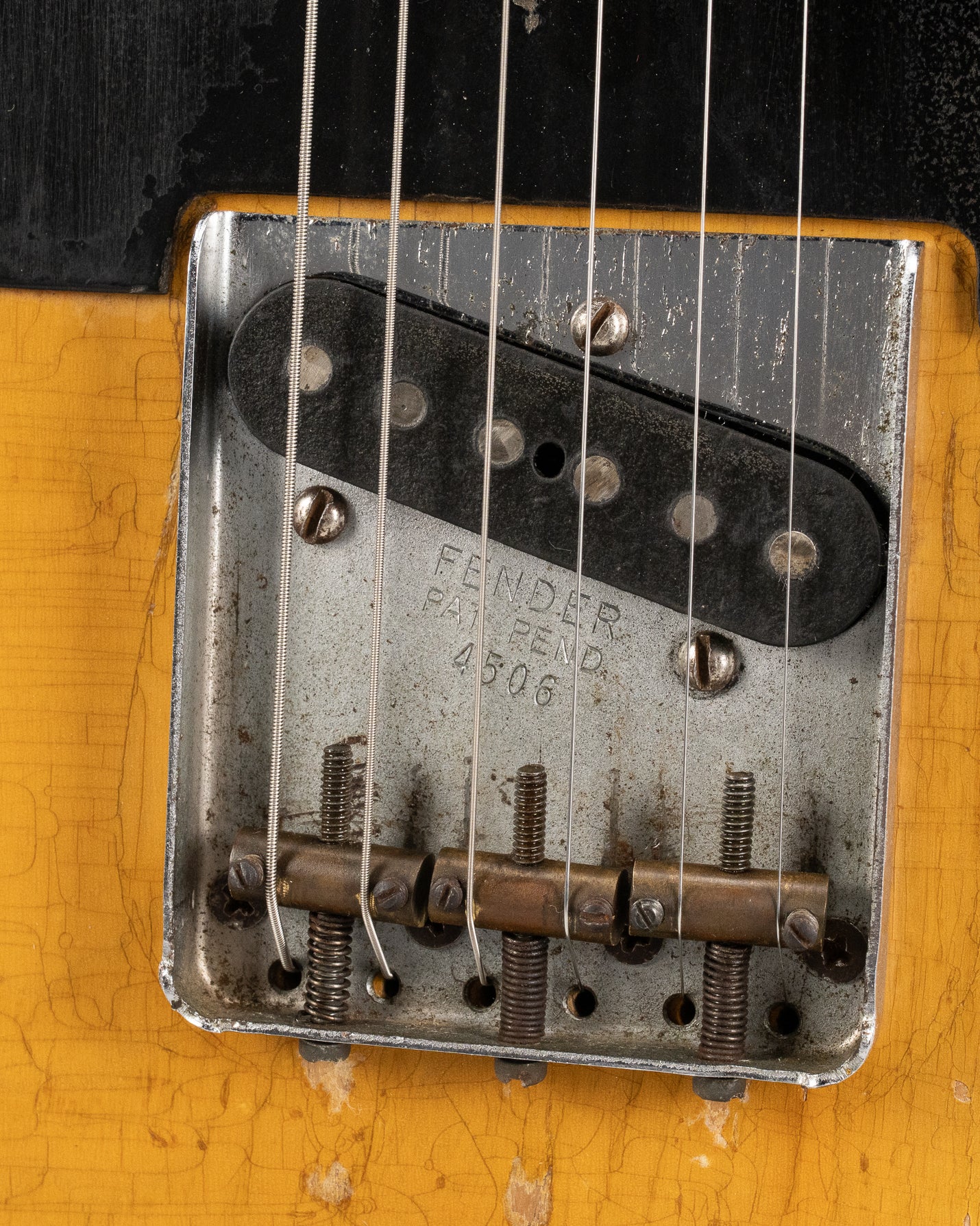 Bridge plate with serial number