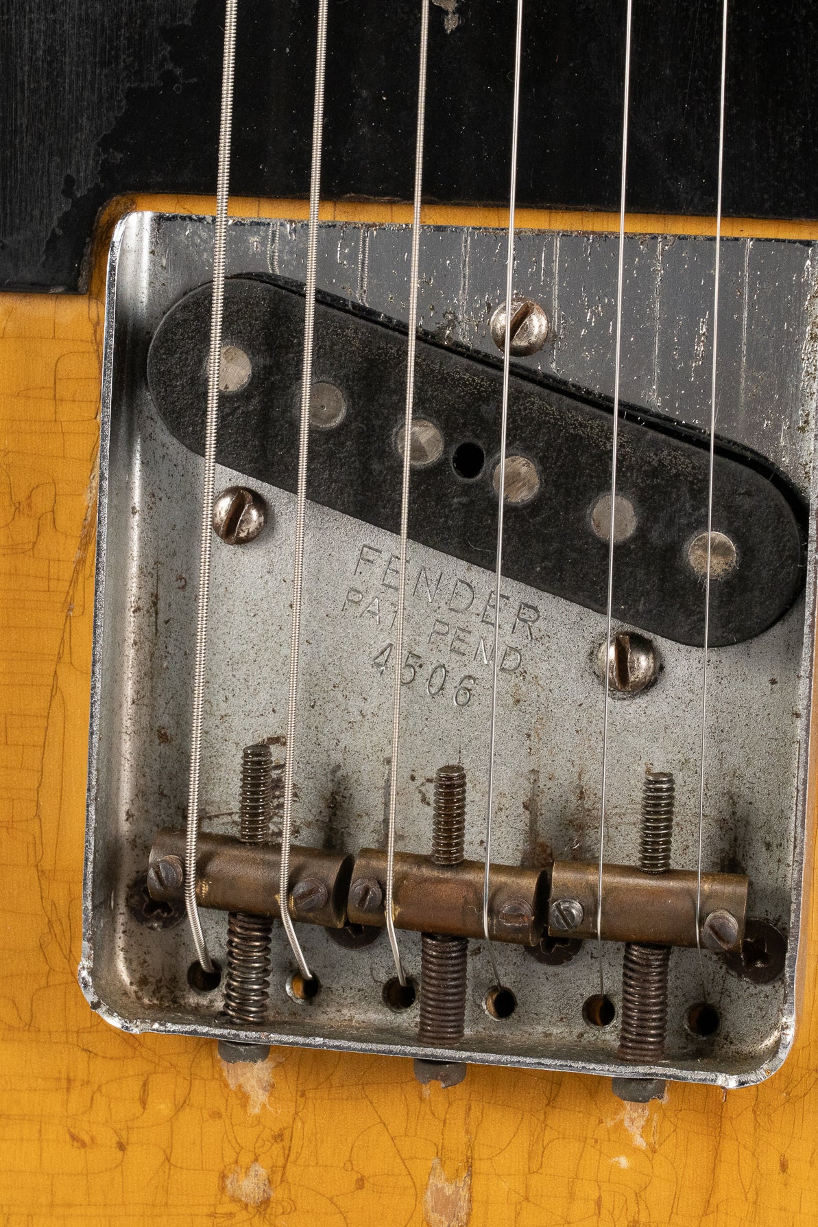 Bridge plate with serial number