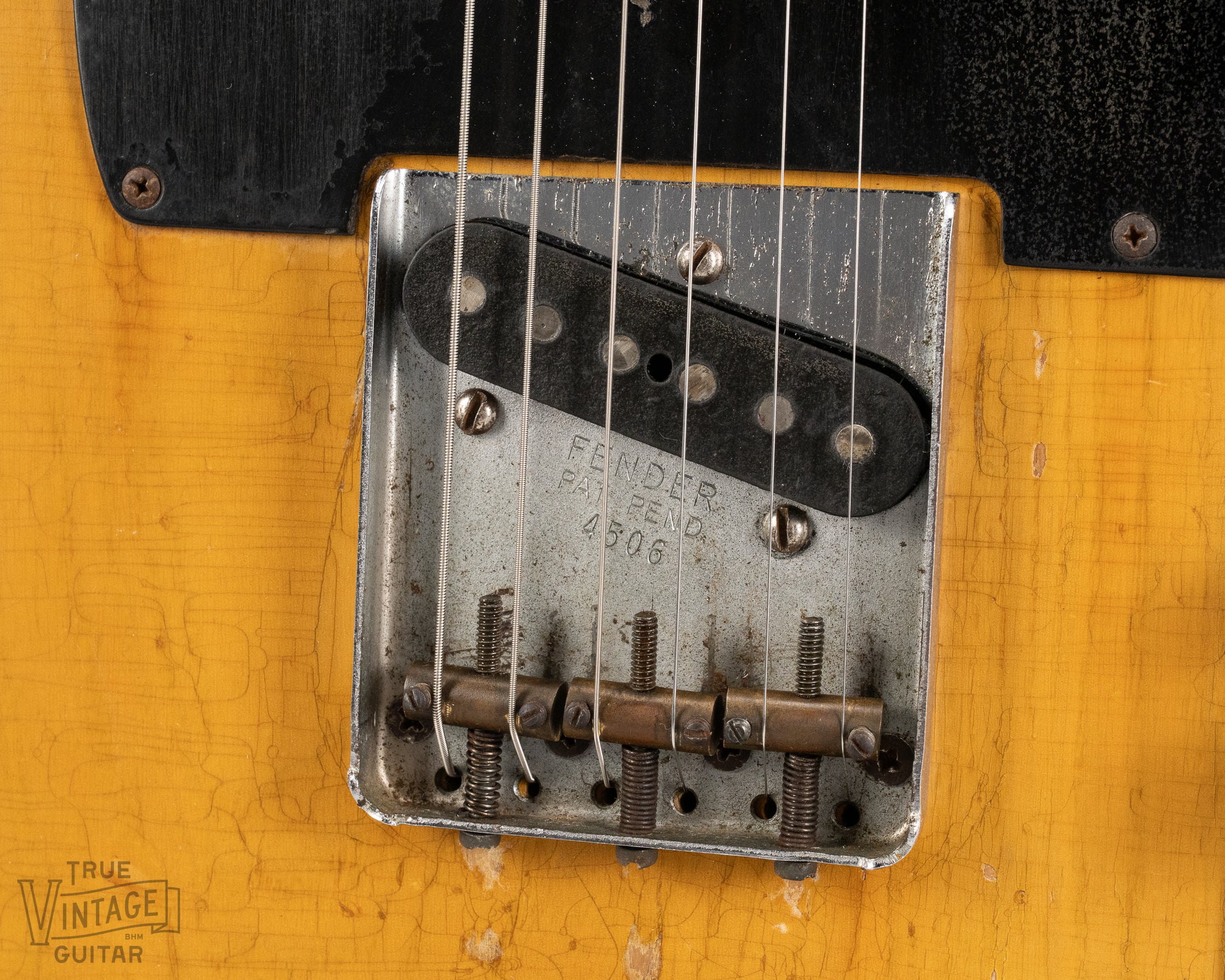 Bridge plate with serial number