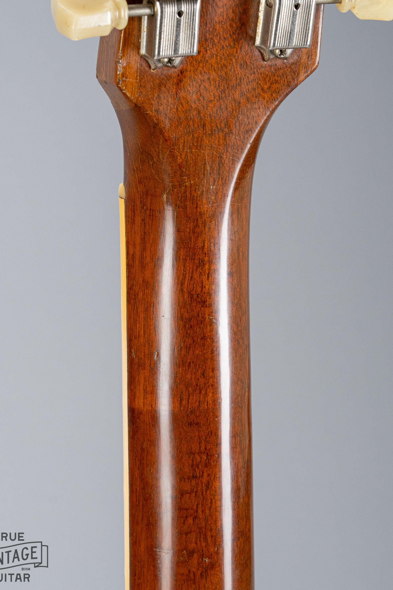 1954 Gibson Les Paul Standard Goldtop guitar neck joint