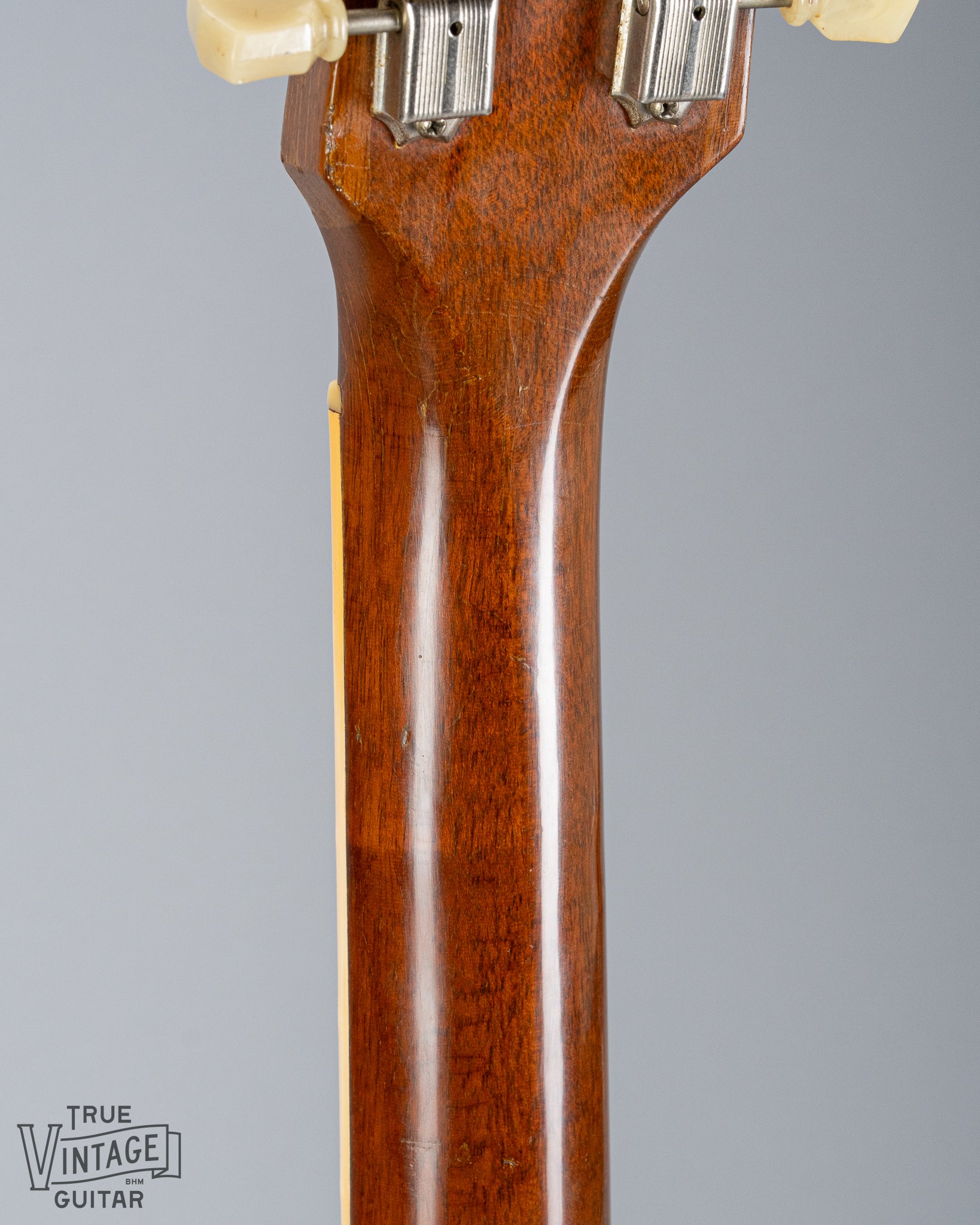 1954 Gibson Les Paul Standard Goldtop guitar neck joint