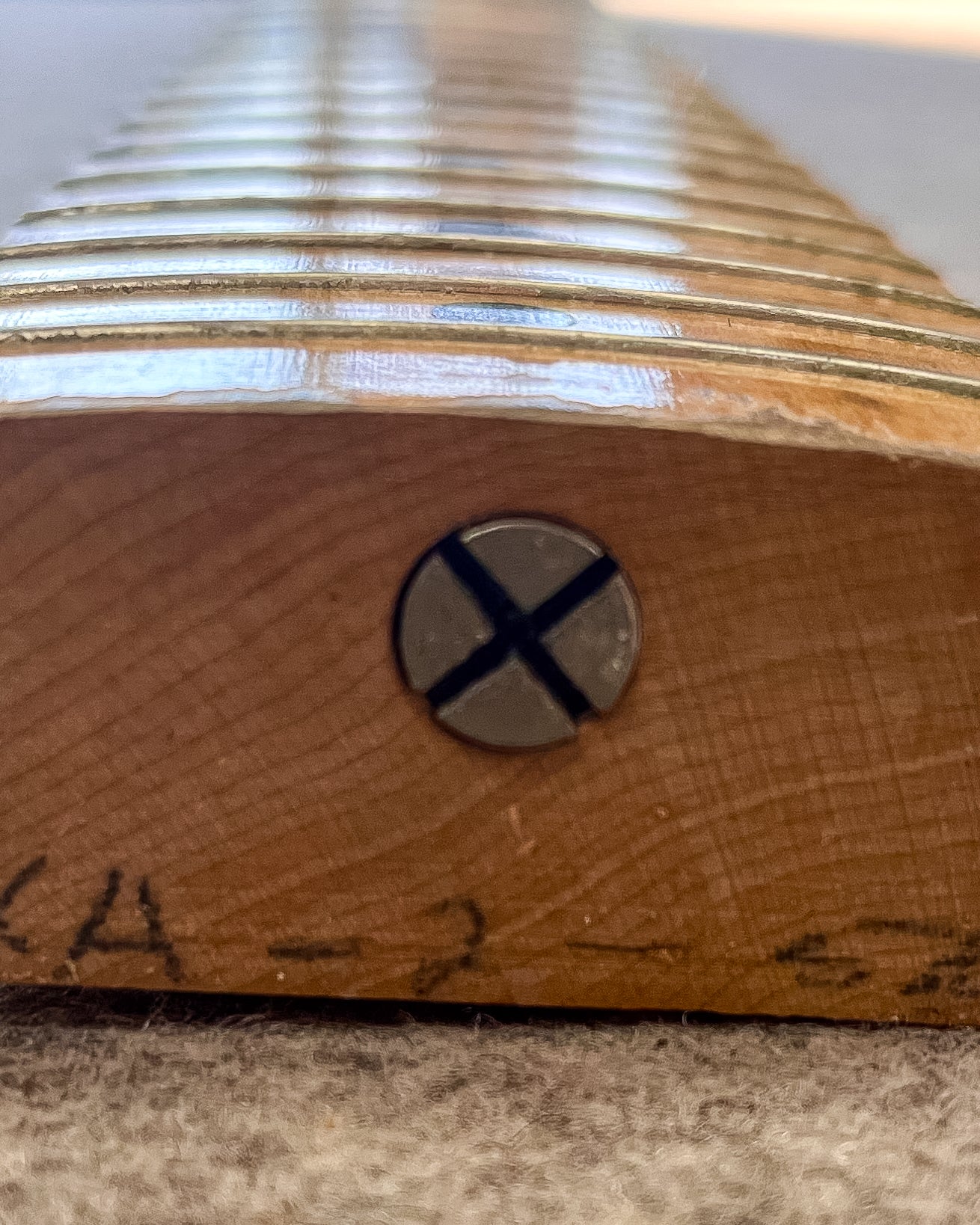 1956 Fender Telecaster Neck Heel Date