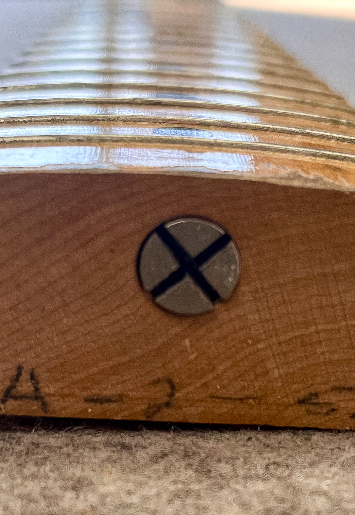 1956 Fender Telecaster Neck Heel Date