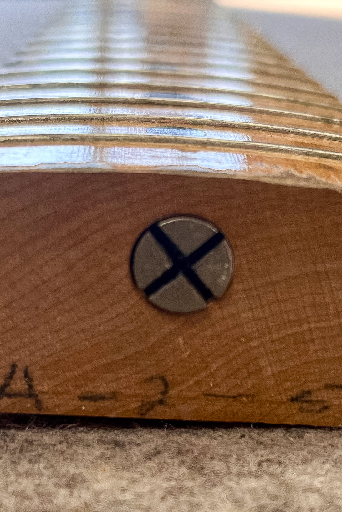 1956 Fender Telecaster Neck Heel Date