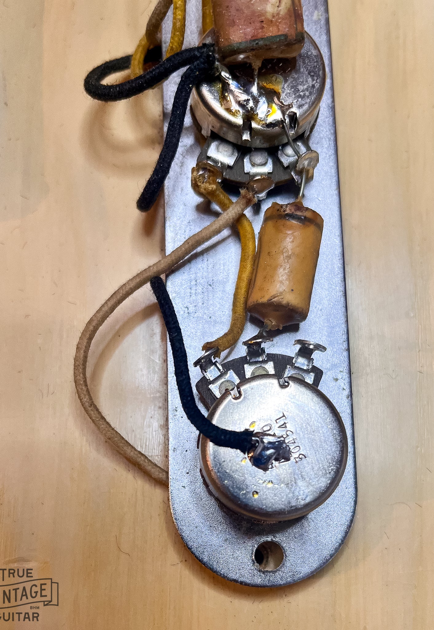 1956 Fender Telecaster Potentiometers