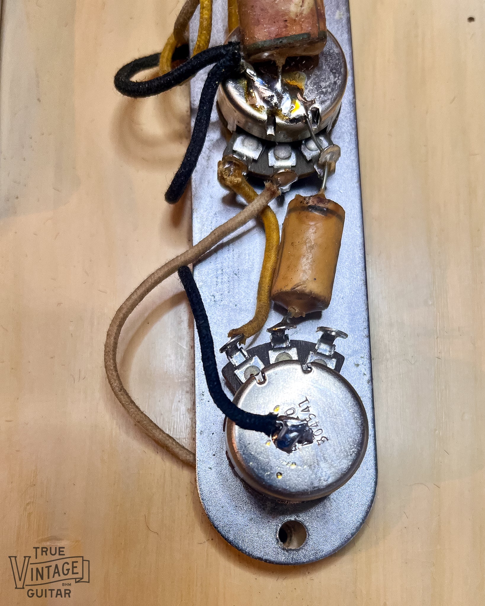 1956 Fender Telecaster Potentiometers