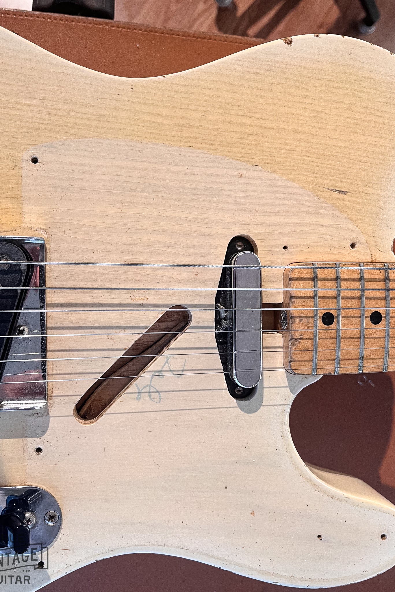 1956 Fender Telecaster Underneath Pickguard
