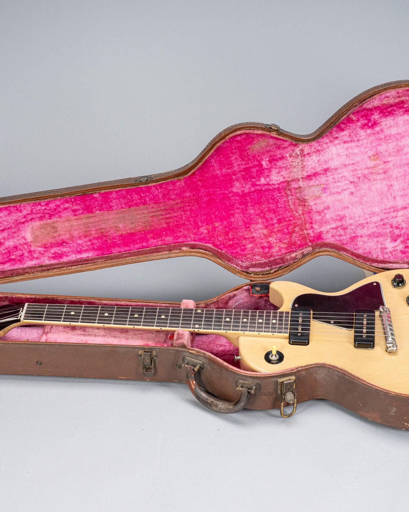 1956 Gibson Les Paul Special TV Yellow guitar in original case