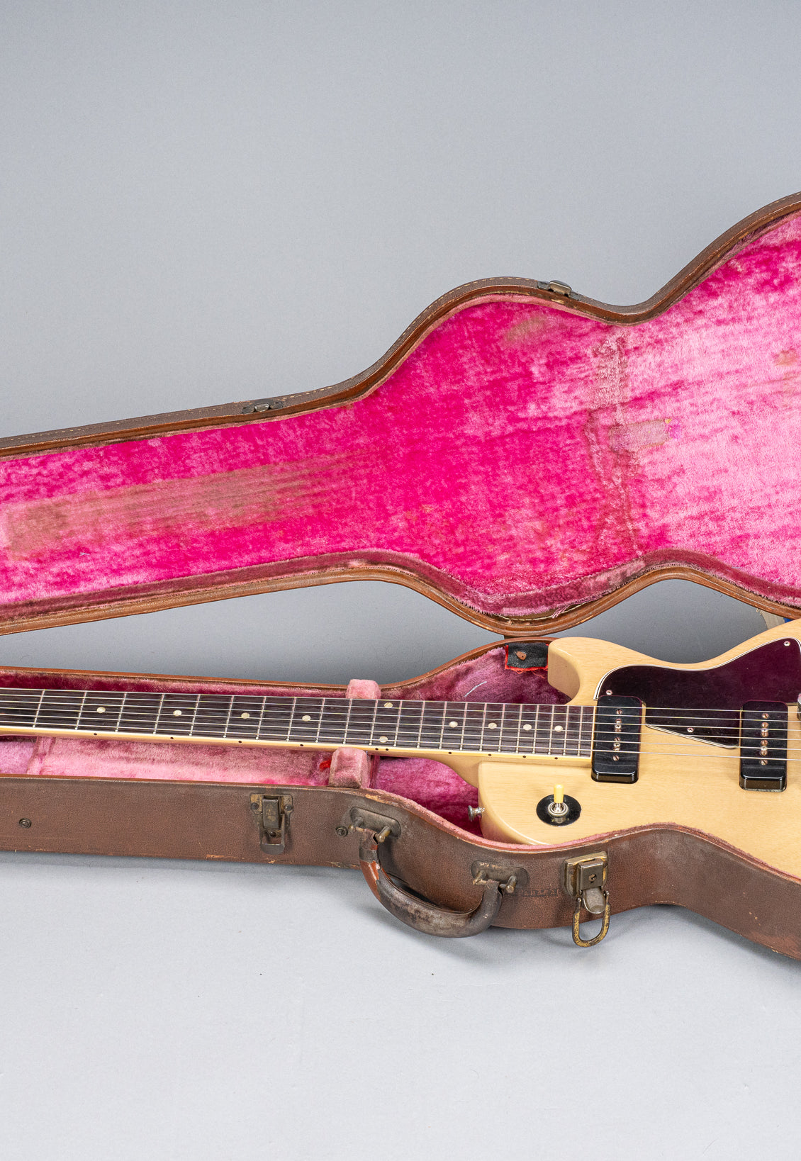 1956 Gibson Les Paul Special TV Yellow guitar in original case