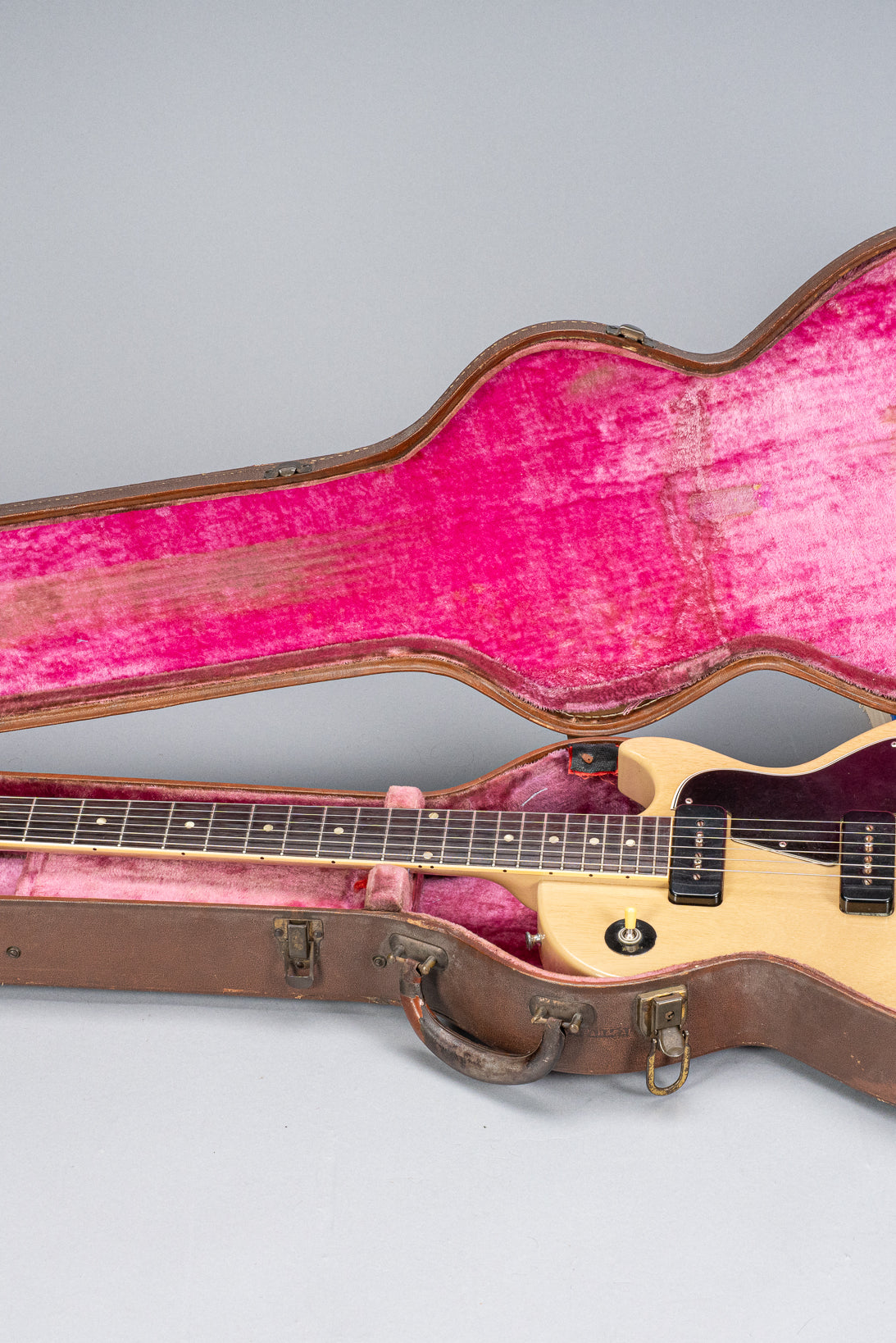 1956 Gibson Les Paul Special TV Yellow guitar in original case