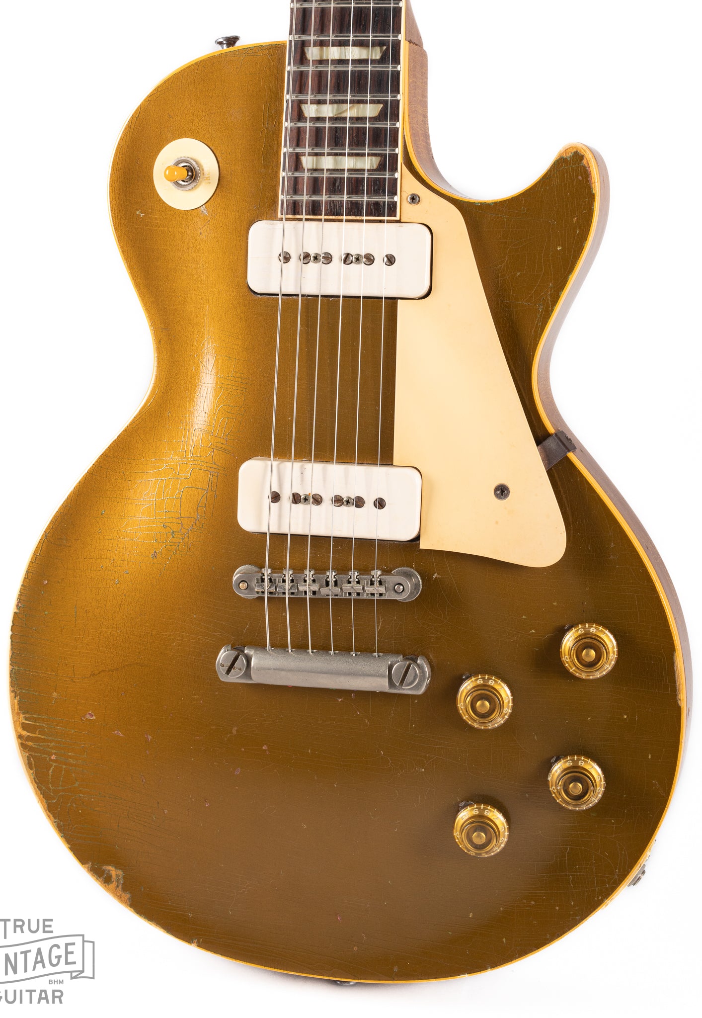 1956 Gibson Les Paul goldtop guitar
