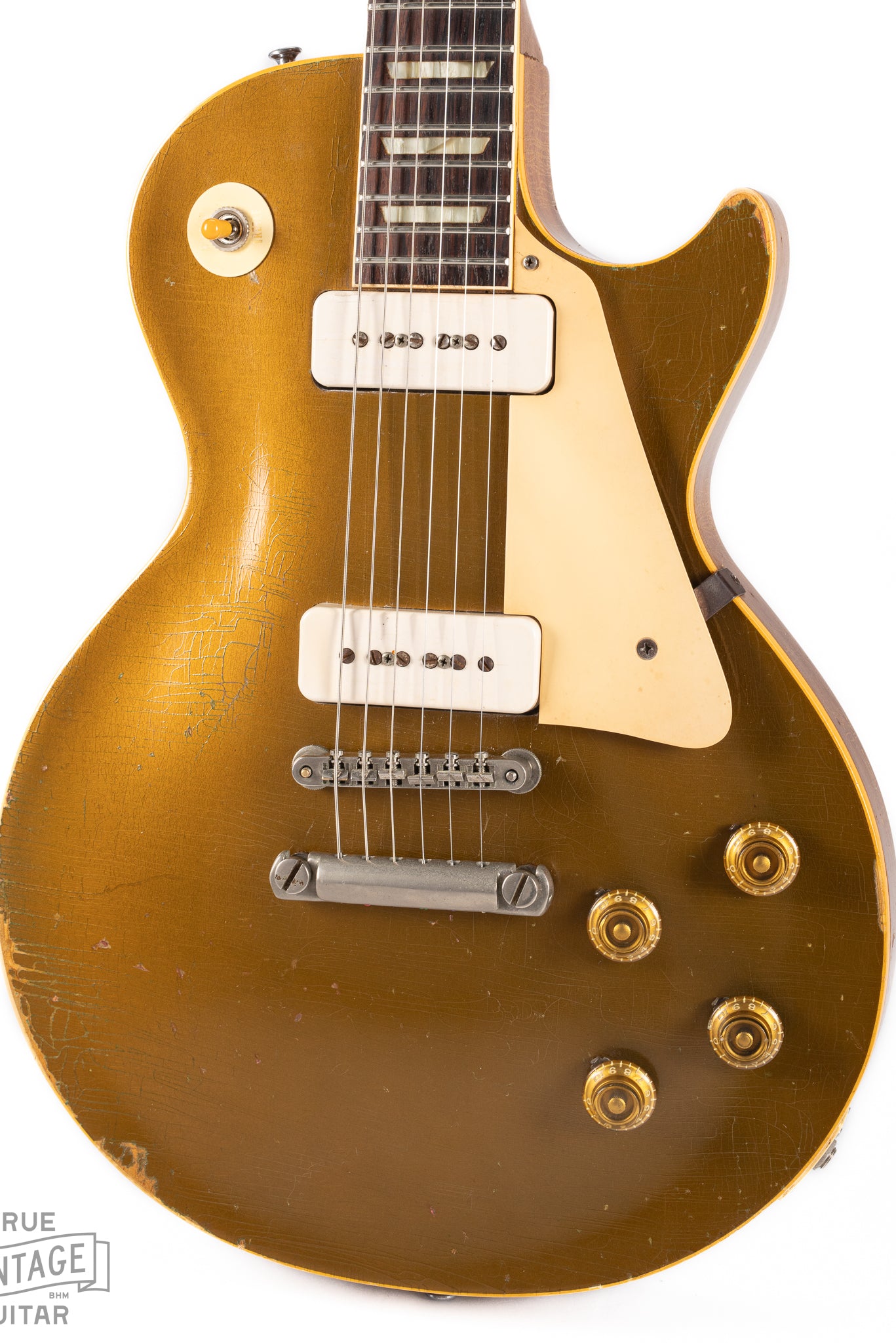 1956 Gibson Les Paul goldtop guitar