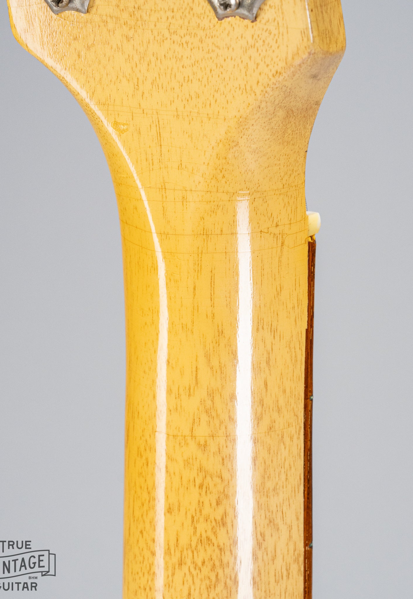 Gibson Les Paul TV Model guitar headstock neck nut