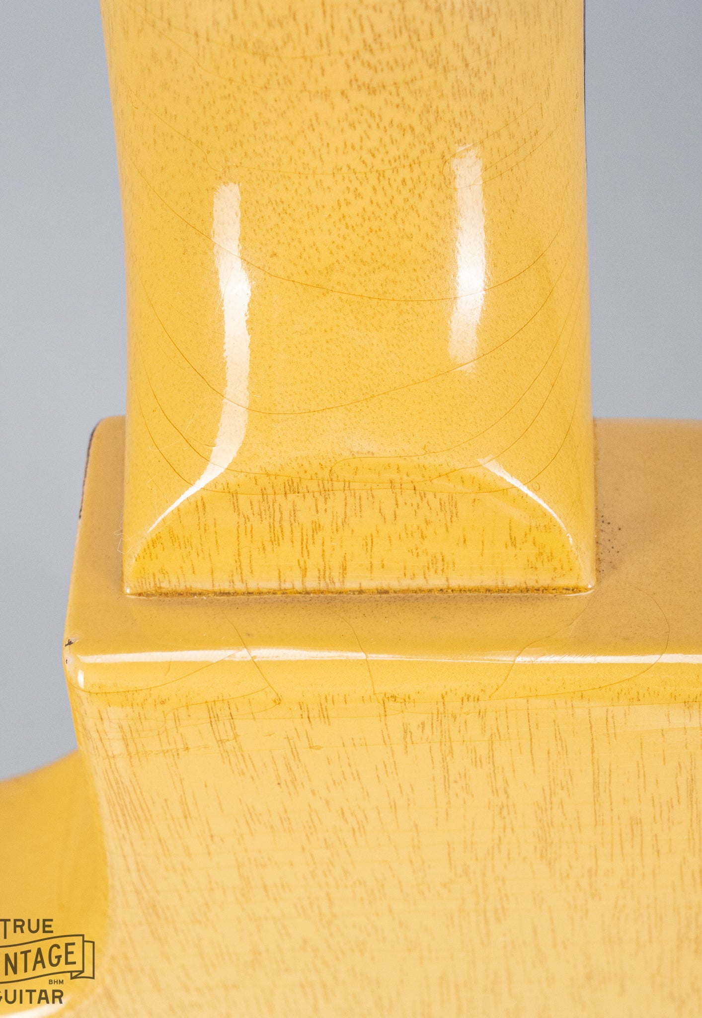 Gibson Les Paul TV Model guitar neck heel joint