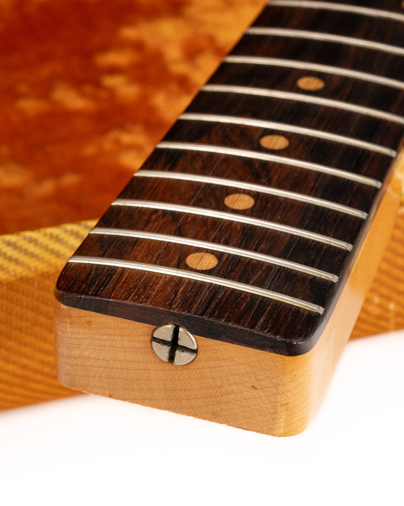 1959 Fender Custom Telecaster Sunburst Neck Heel