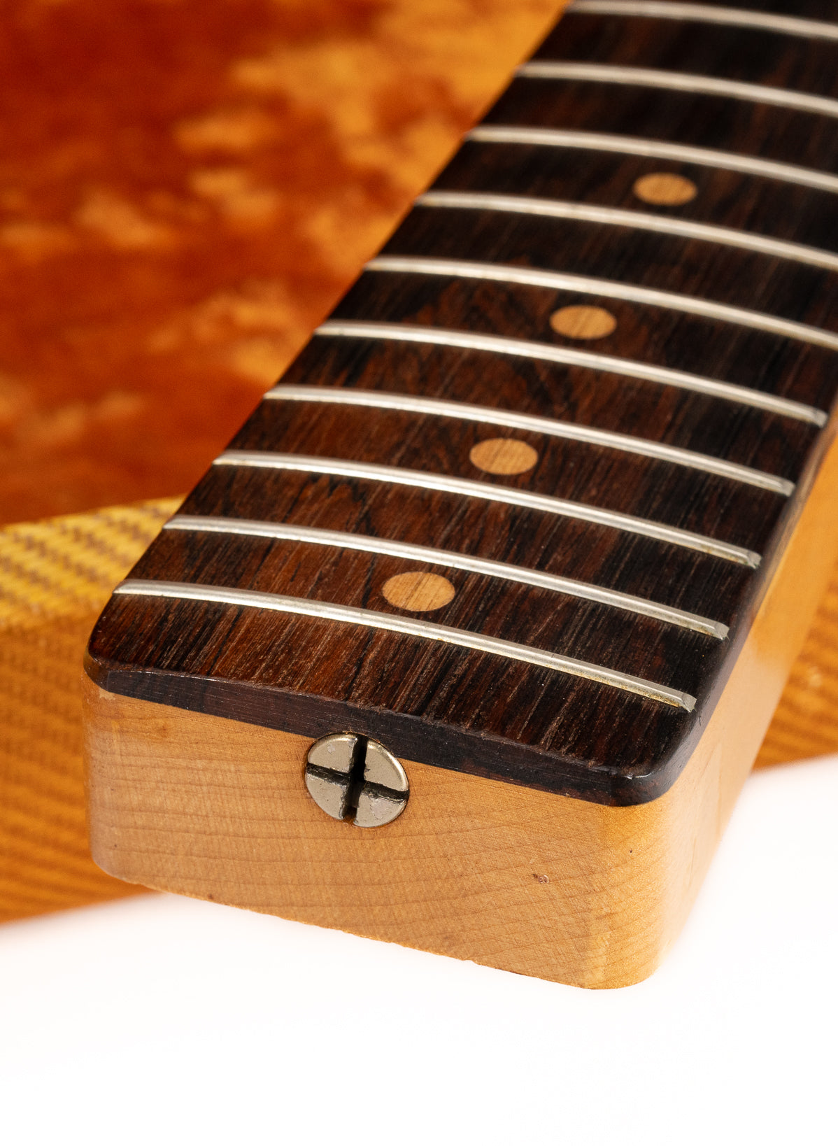 1959 Fender Custom Telecaster Sunburst Neck Heel