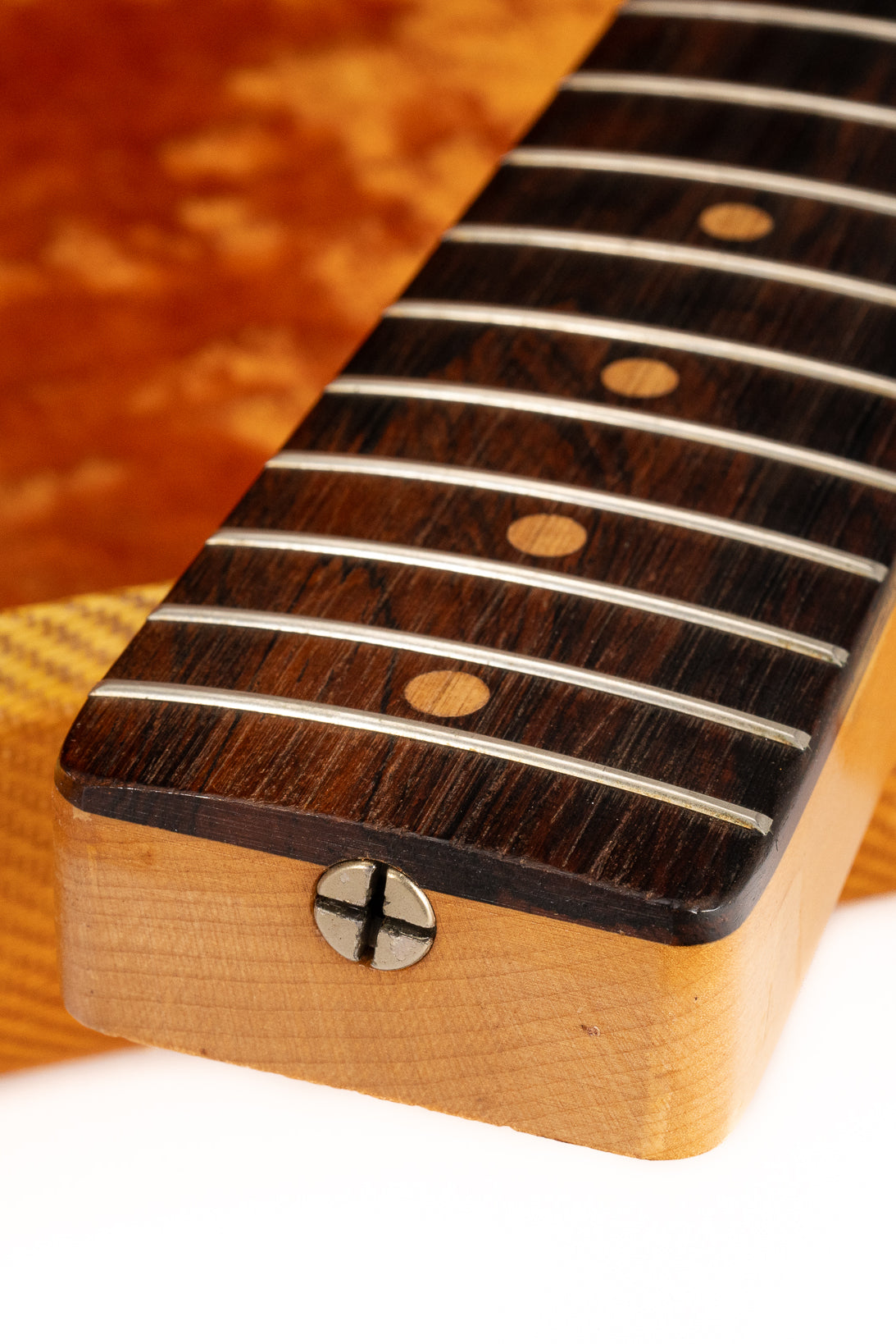1959 Fender Custom Telecaster Sunburst Neck Heel