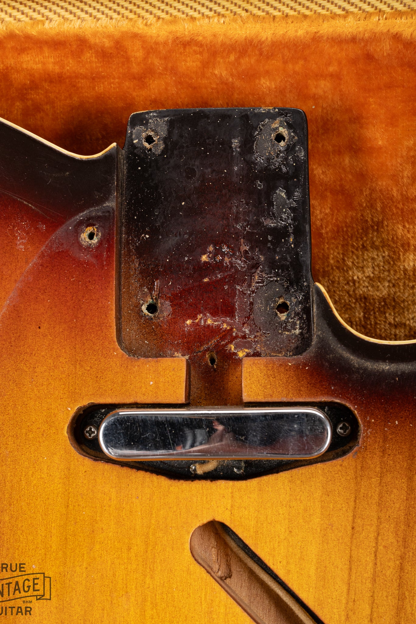 1959 Fender Custom Telecaster Sunburst Neck Pocket