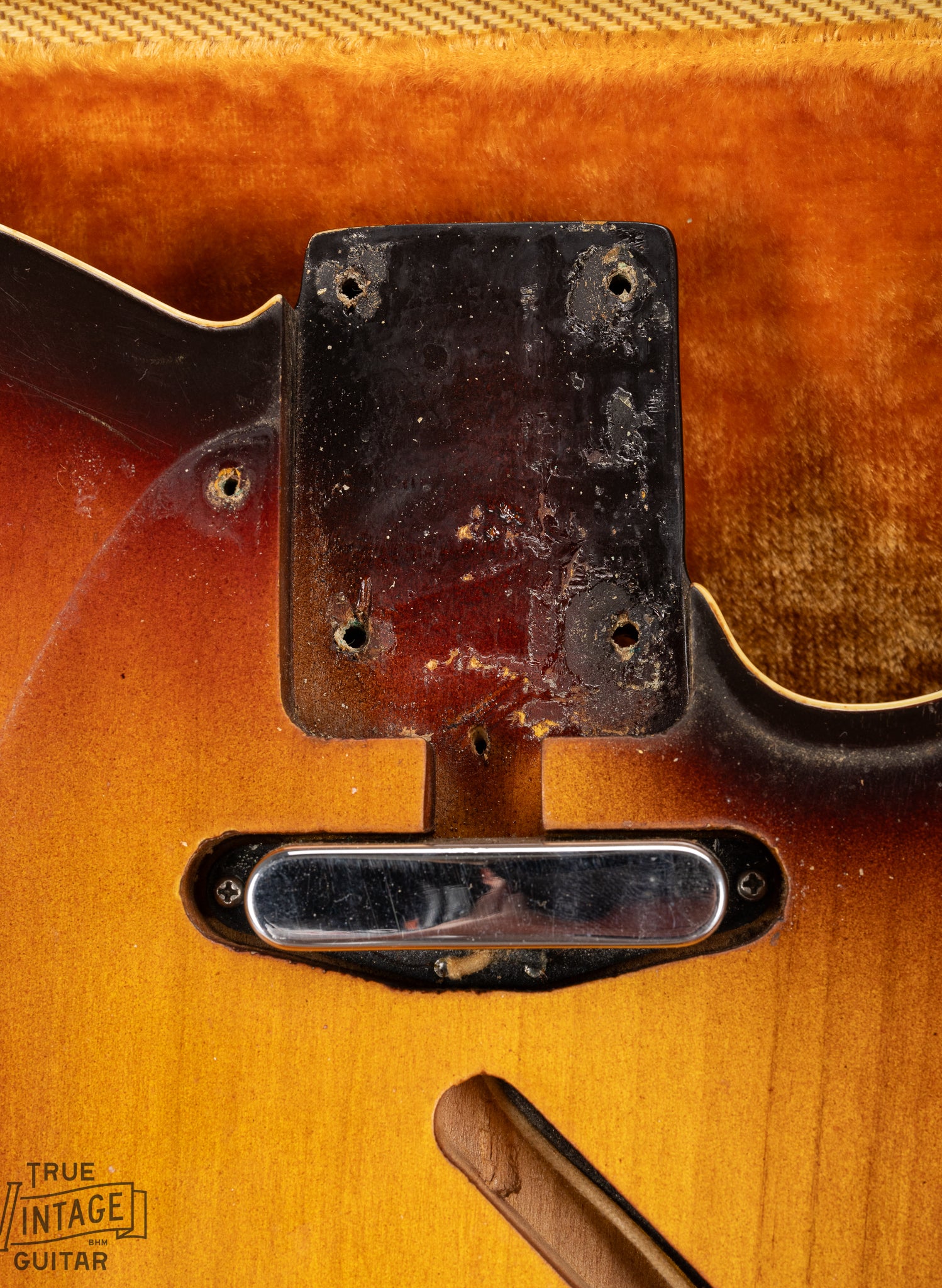 1959 Fender Custom Telecaster Sunburst Neck Pocket