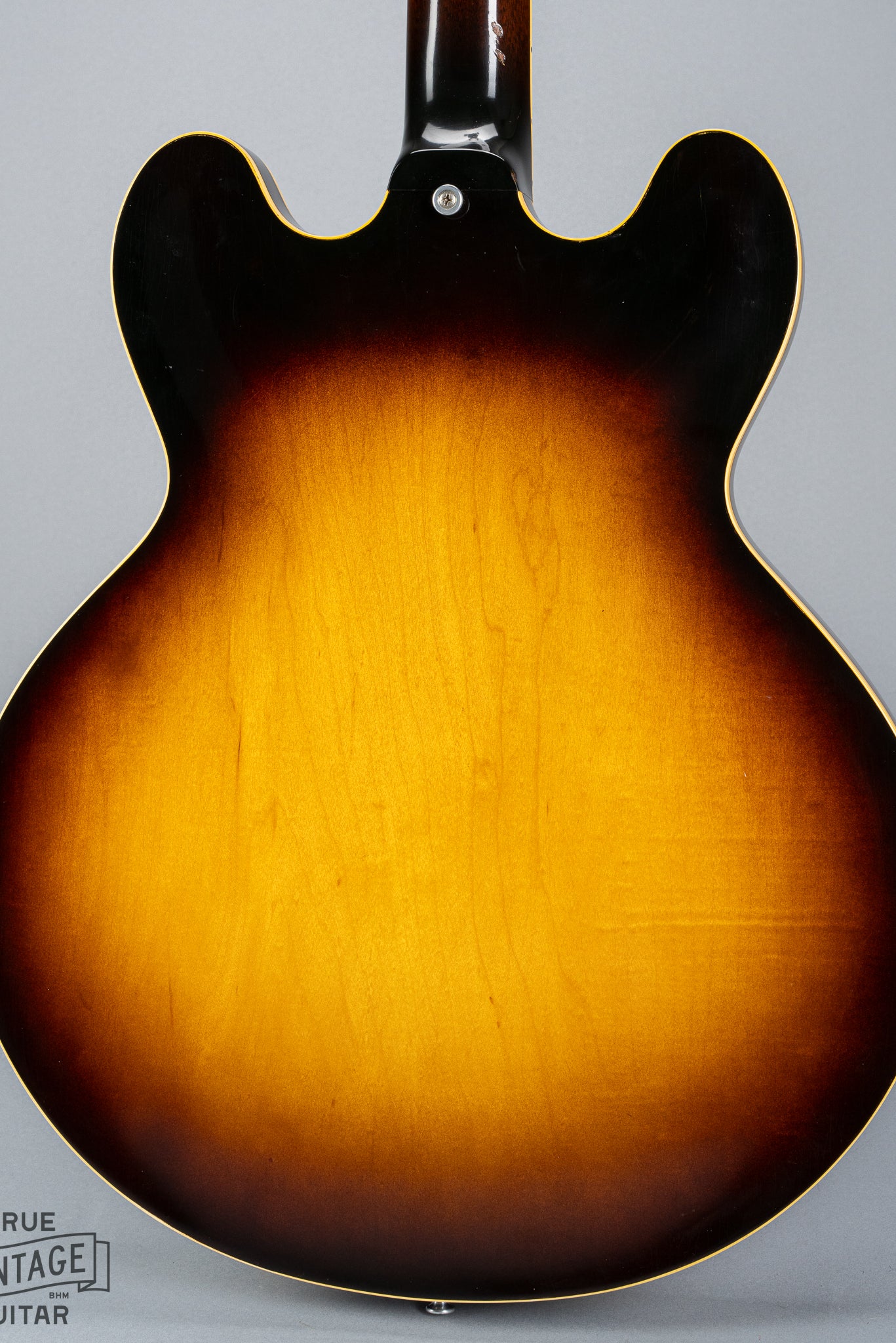 Back of the body of a 1959 Gibson ES-335
