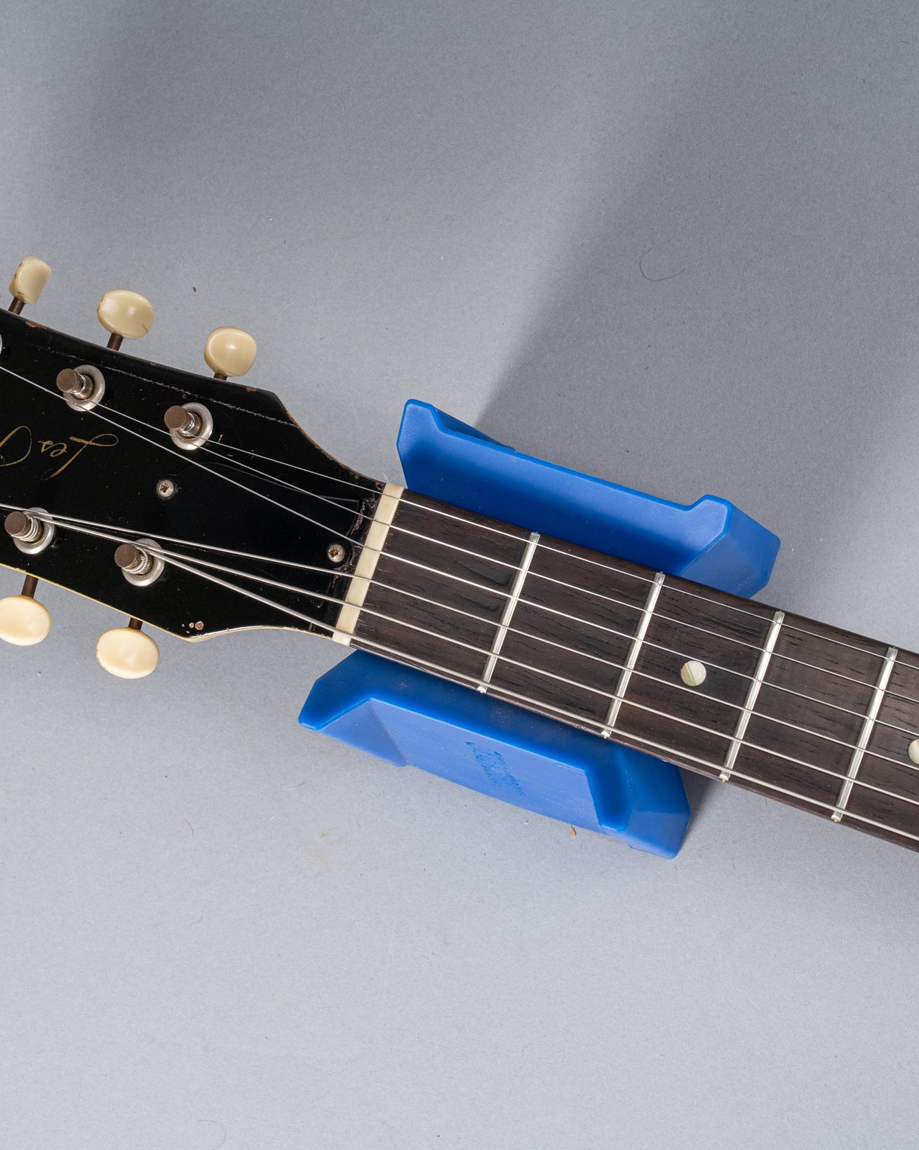 Front of 1959 Gibson Les Paul TV Model neck and headstock