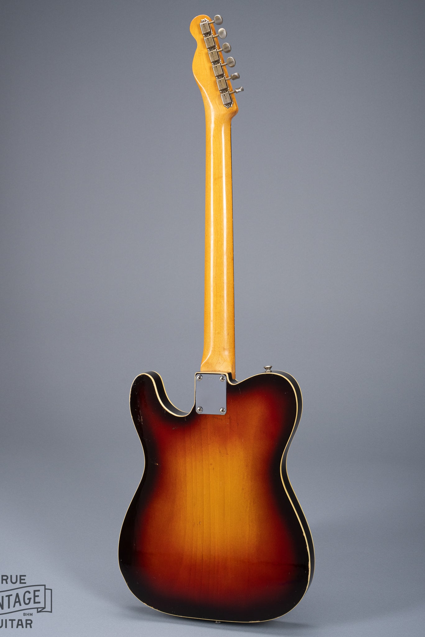 Back of 1959 Fender Telecaster Custom Sunburst