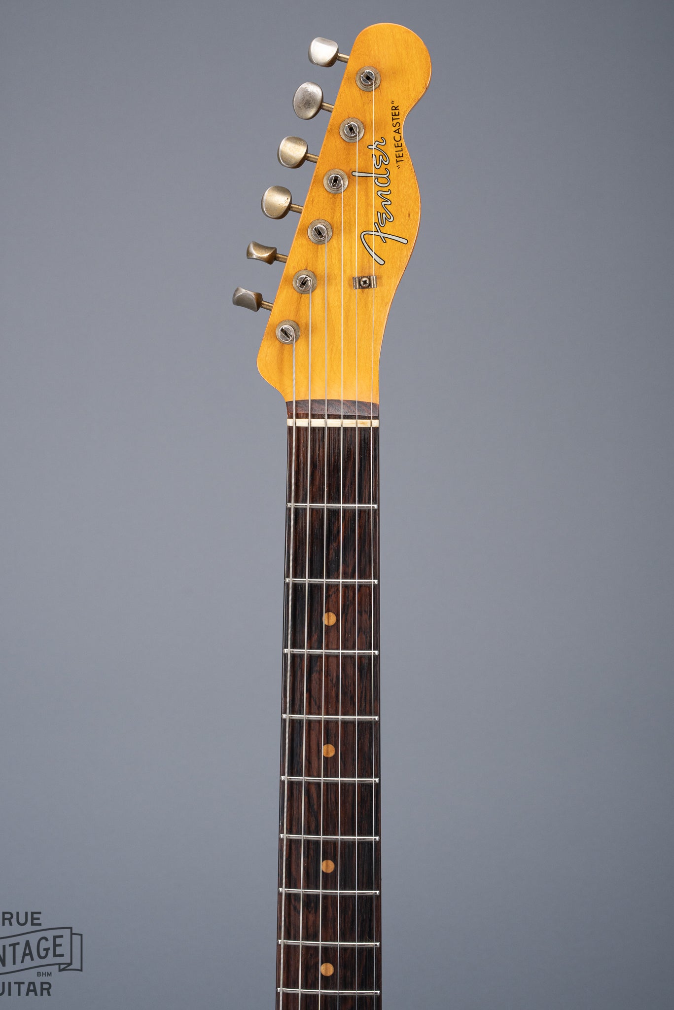 Front 1959 Fender Telecaster Custom Sunburst Neck and Headstock