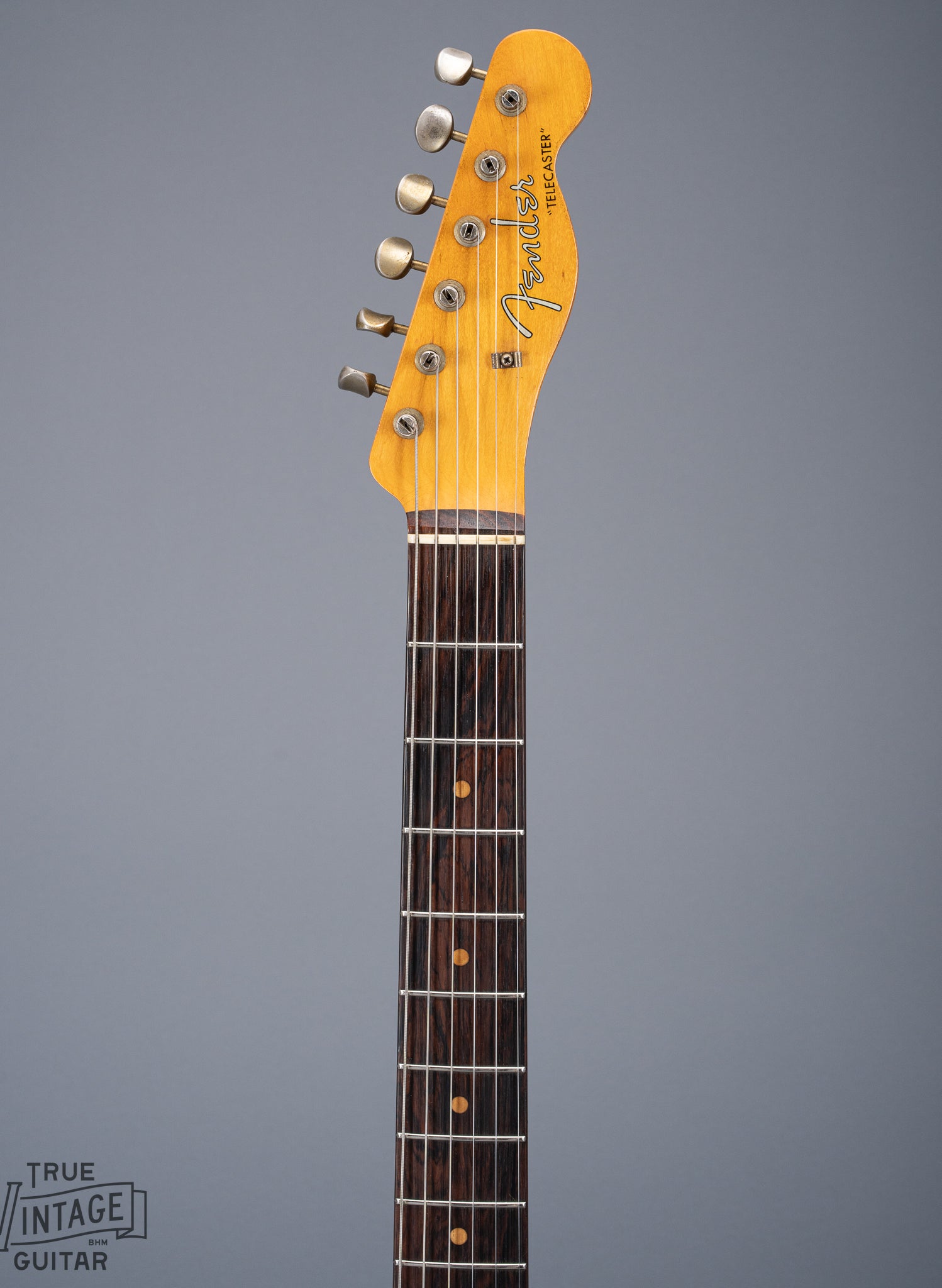 Front 1959 Fender Telecaster Custom Sunburst Neck and Headstock