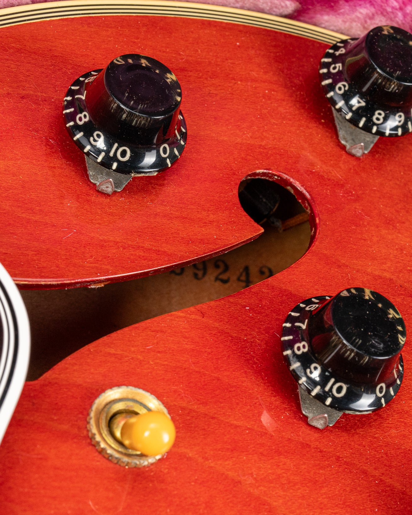 1959 Gibson ES-355 T Mono Cherry Watermelon red guitar FON S9242