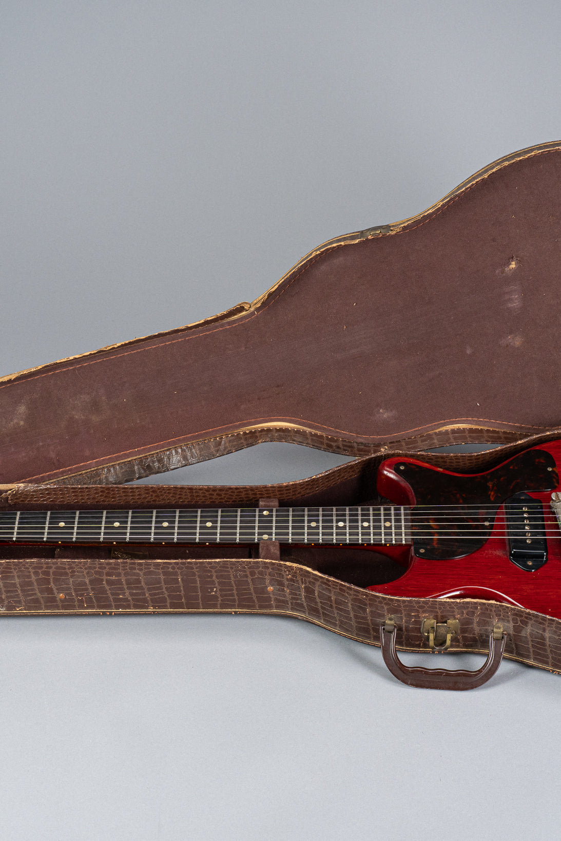 1959 Gibson Les Paul Junior cherry guitar original gator case red guitar gibson