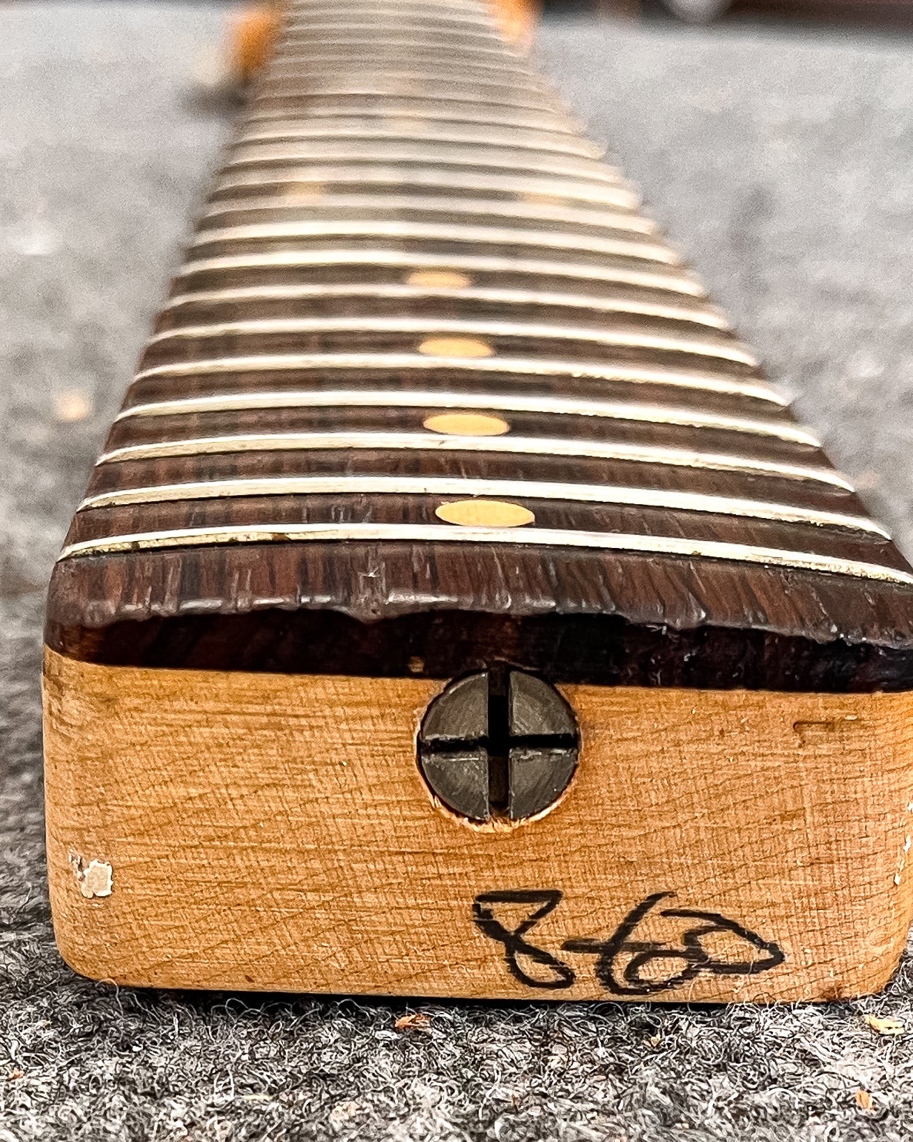 Olympic White 1960 Fender Telecaster Neck heel date