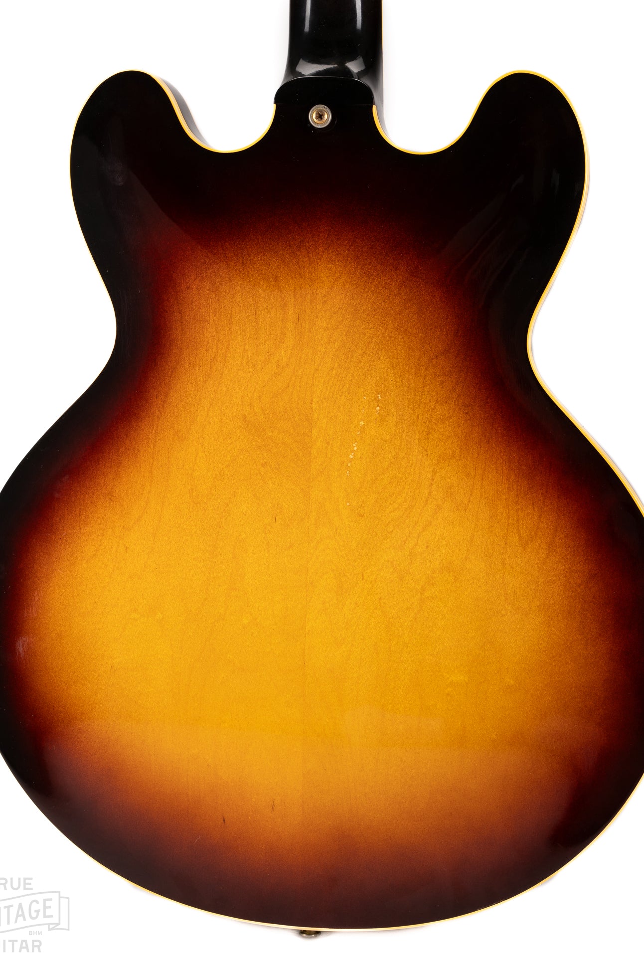 Back of 1960 Gibson ES-345 Sunburst