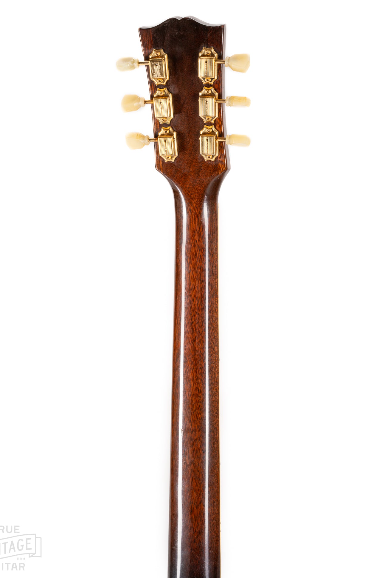 Back of 1960 Gibson ES-345 Headstock and Neck Sunburst