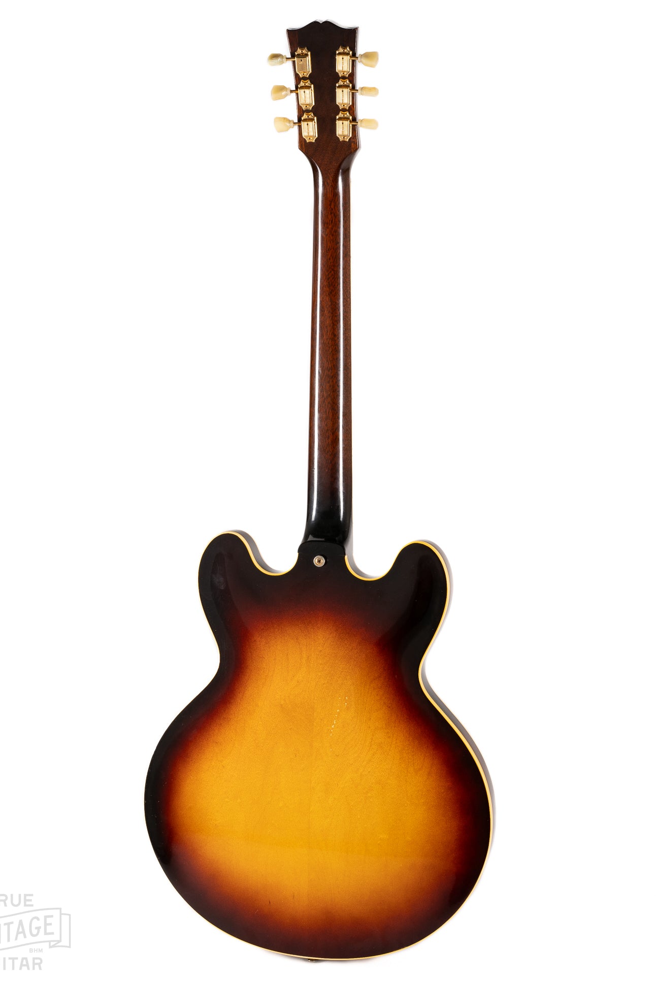 Back of 1960 Gibson ES-345 Sunburst