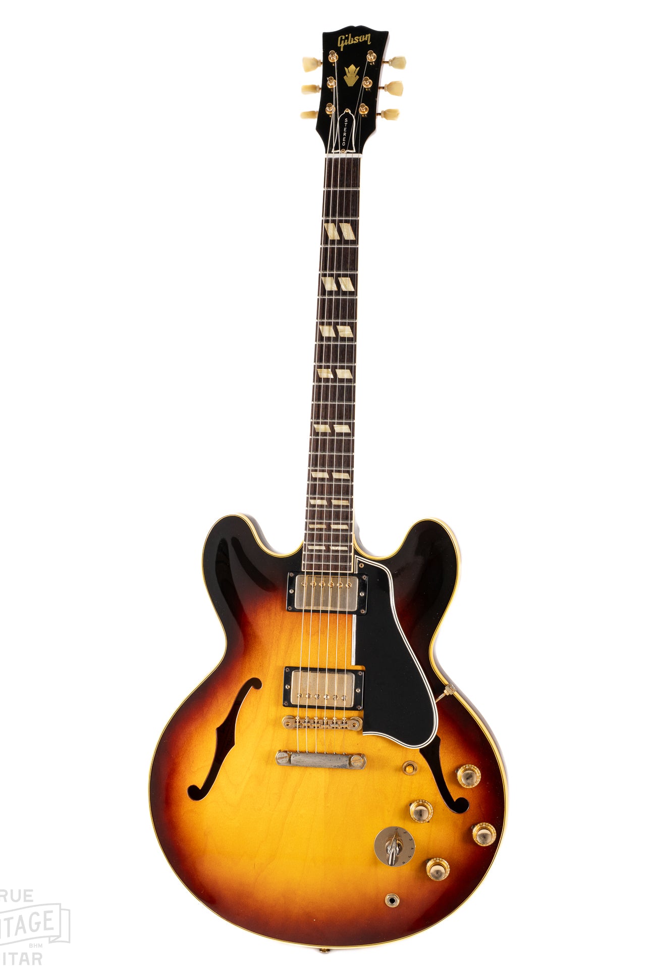 Front of 1960 Gibson ES-345 Sunburst
