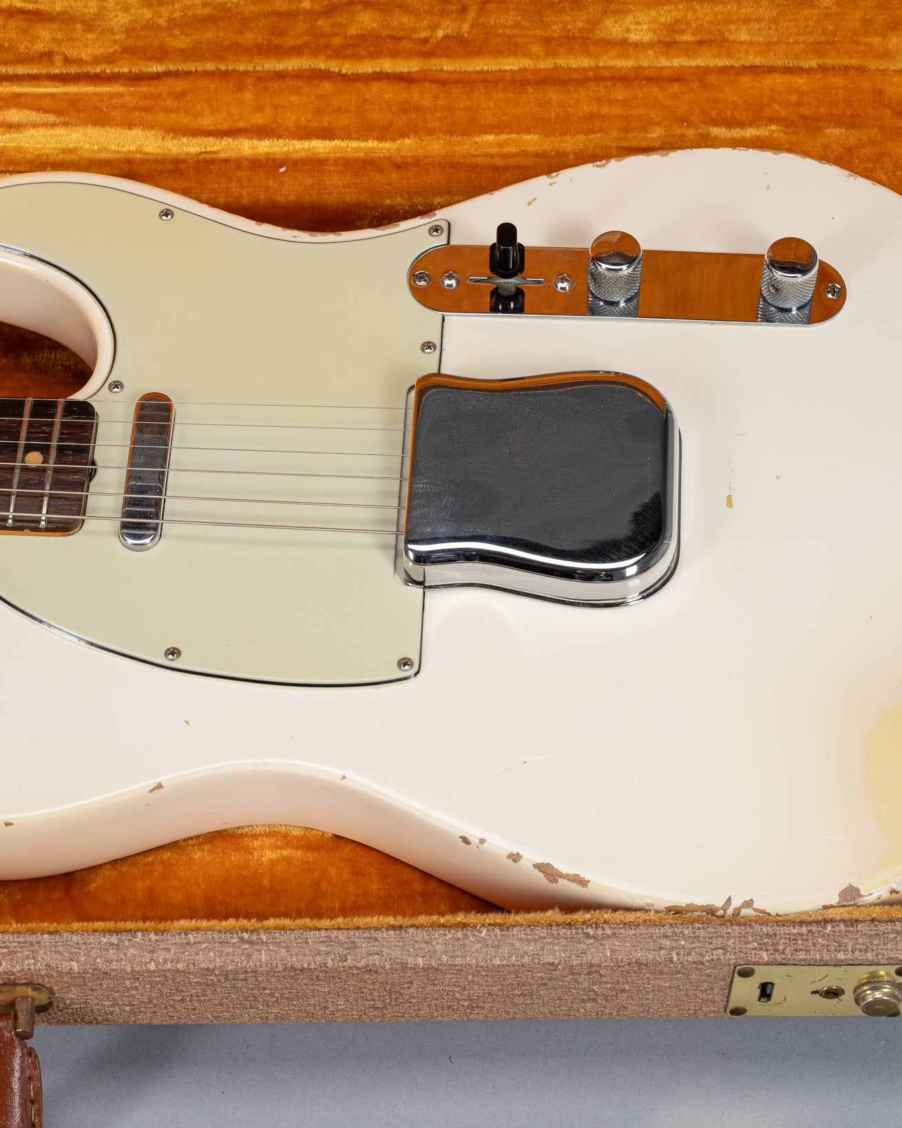 Olympic White 1960 Fender Telecaster Body in original case