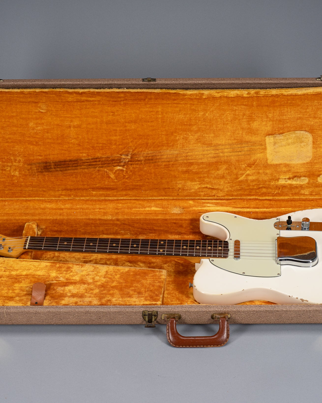 Olympic White 1960 Fender Telecaster in original case